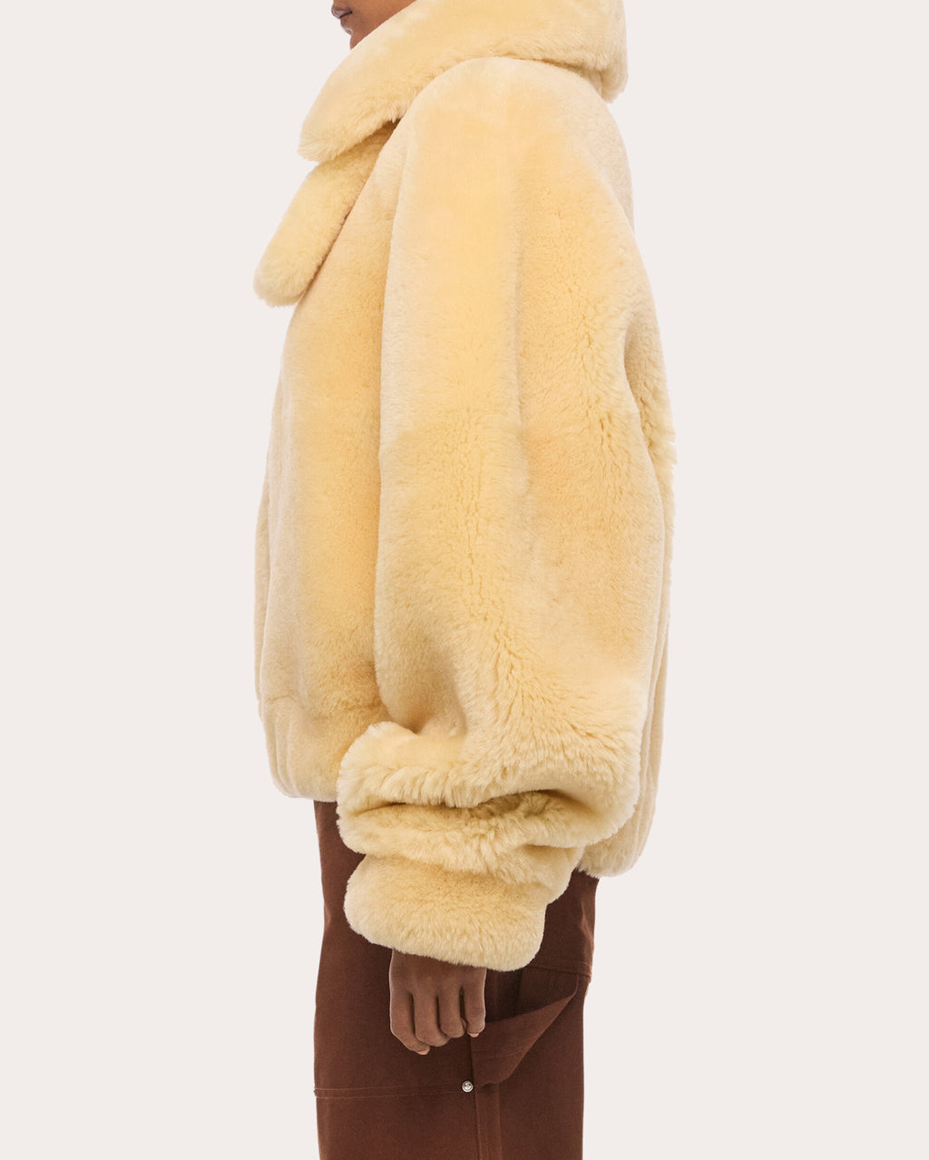 Shearling Bomber Jacket