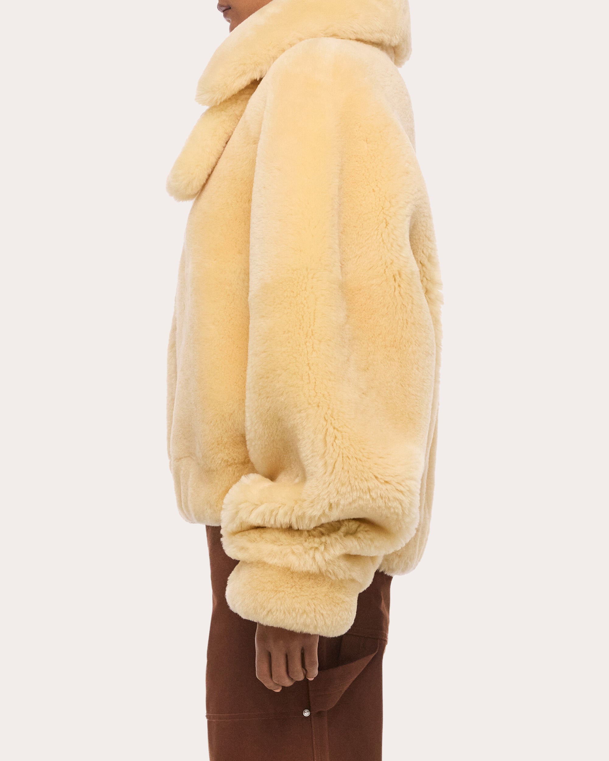 Shearling Bomber Jacket