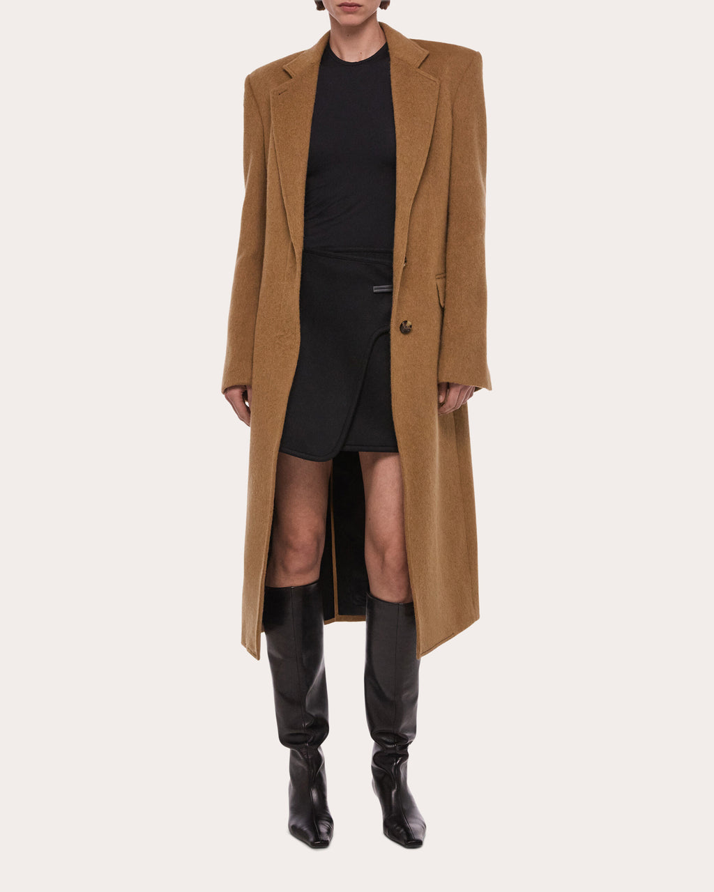 Hairy Wool Classic Overcoat