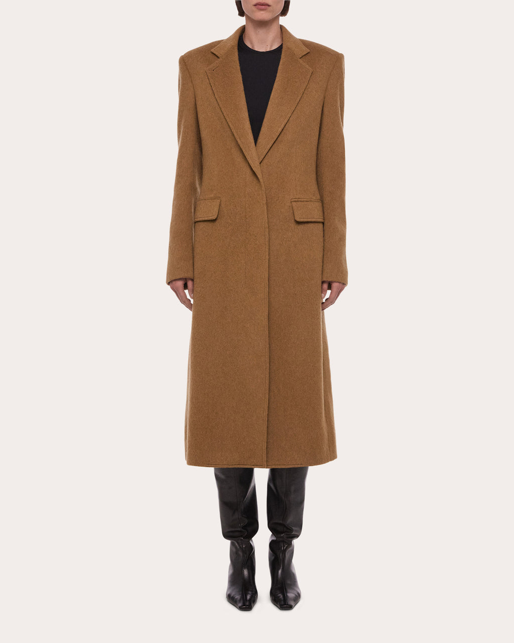 Hairy Wool Classic Overcoat