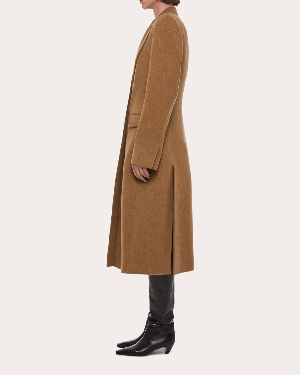 Hairy Wool Classic Overcoat
