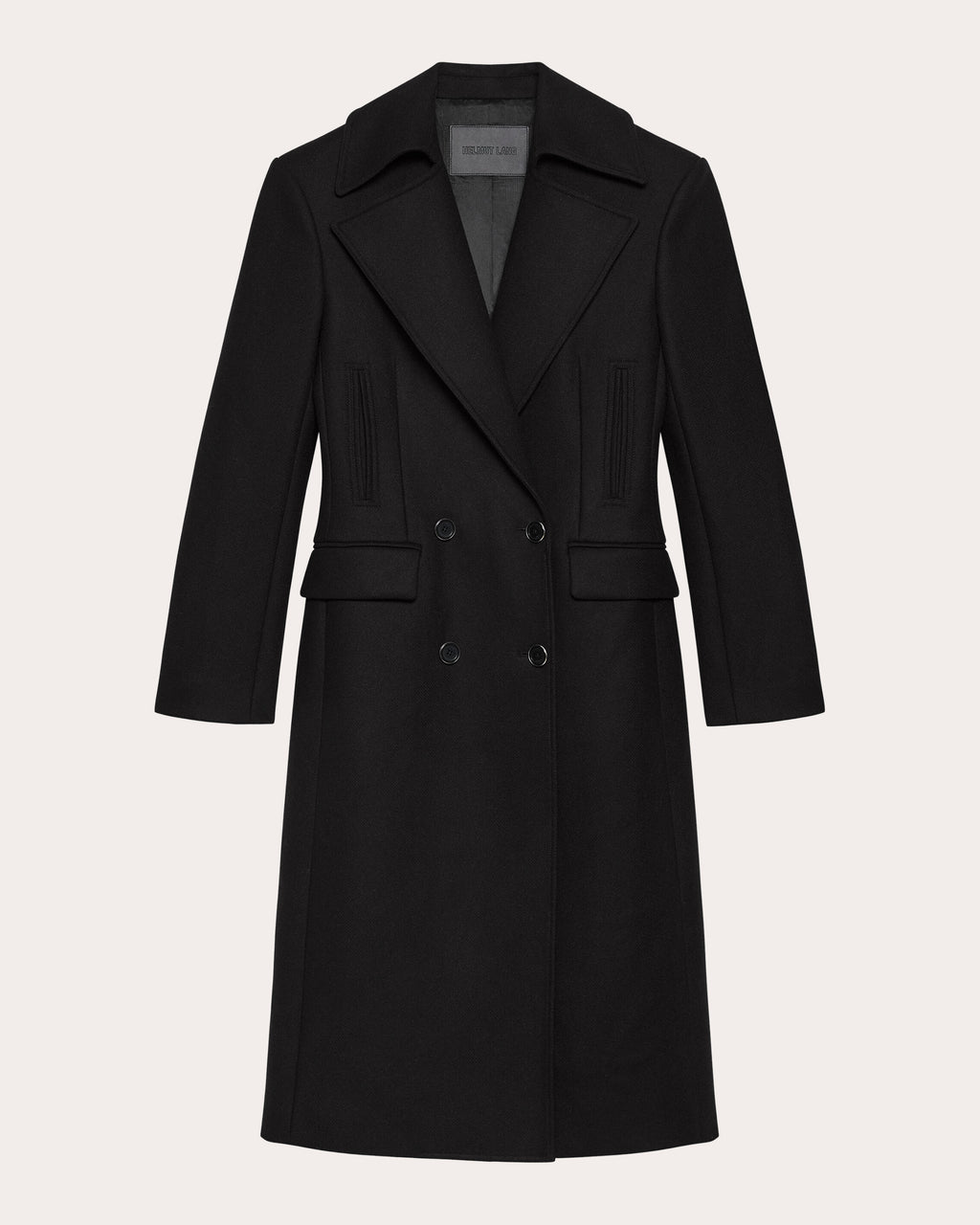 Sculptural Twill Coat