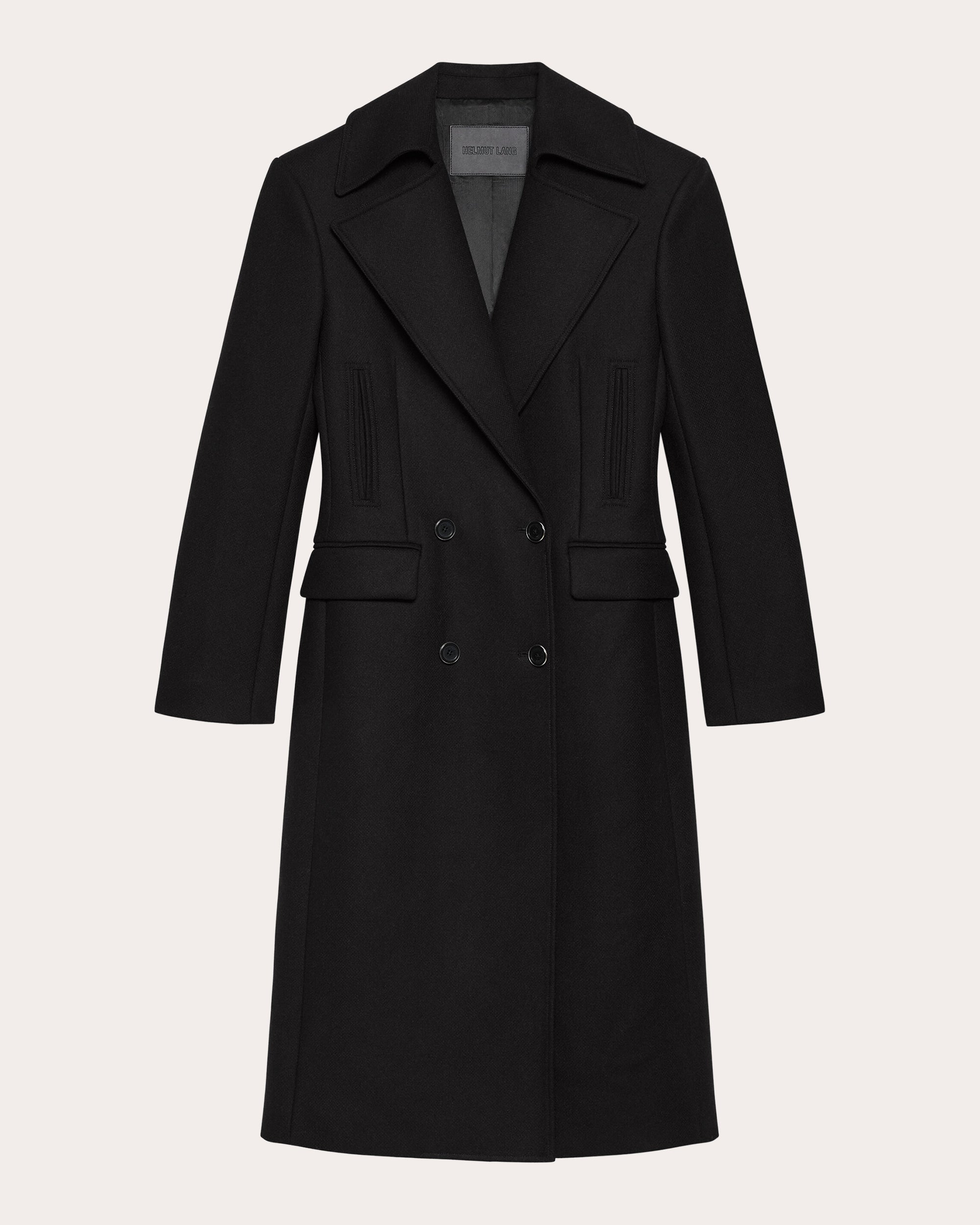 Sculptural Twill Coat
