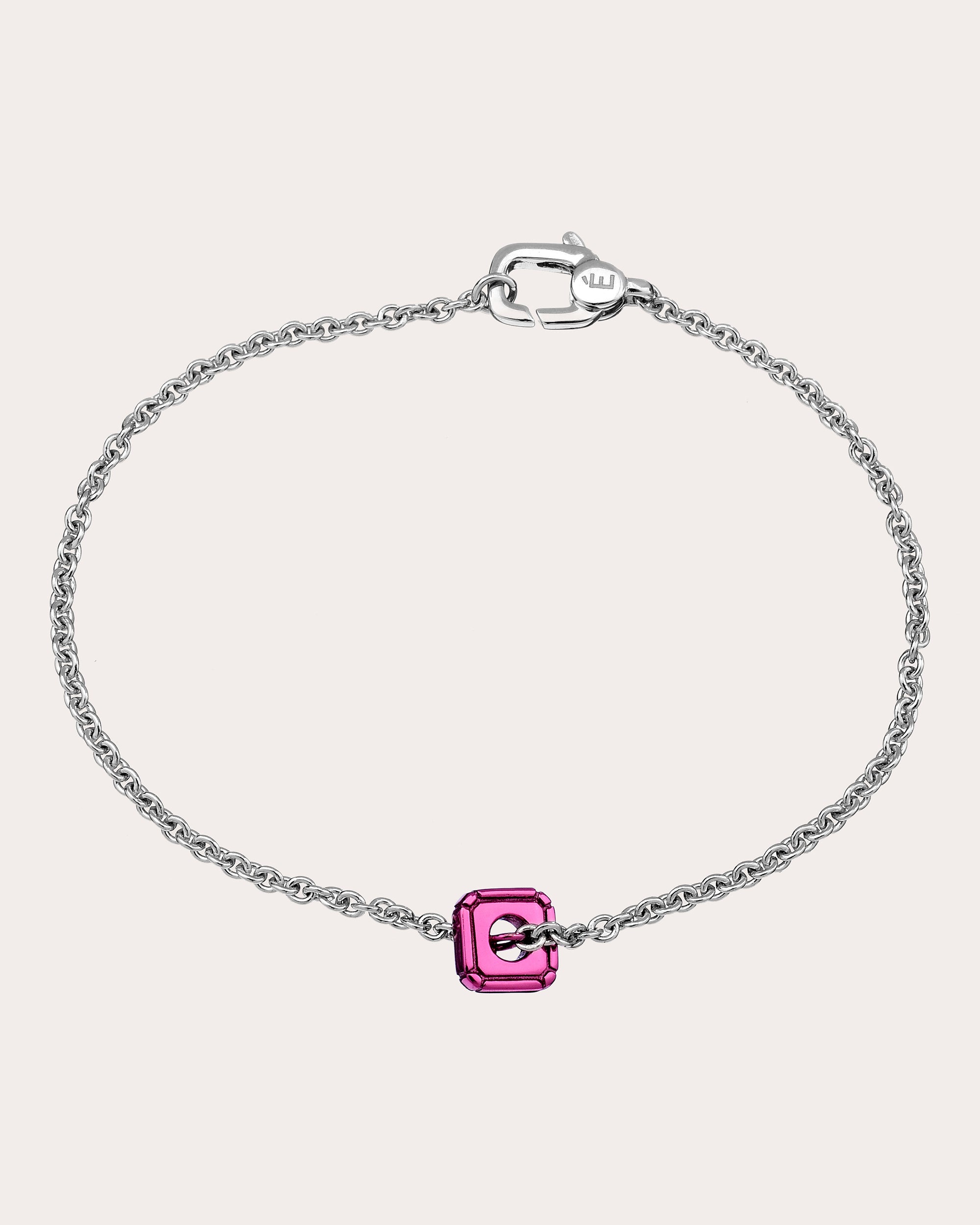 18k White Gold Hug Bracelet