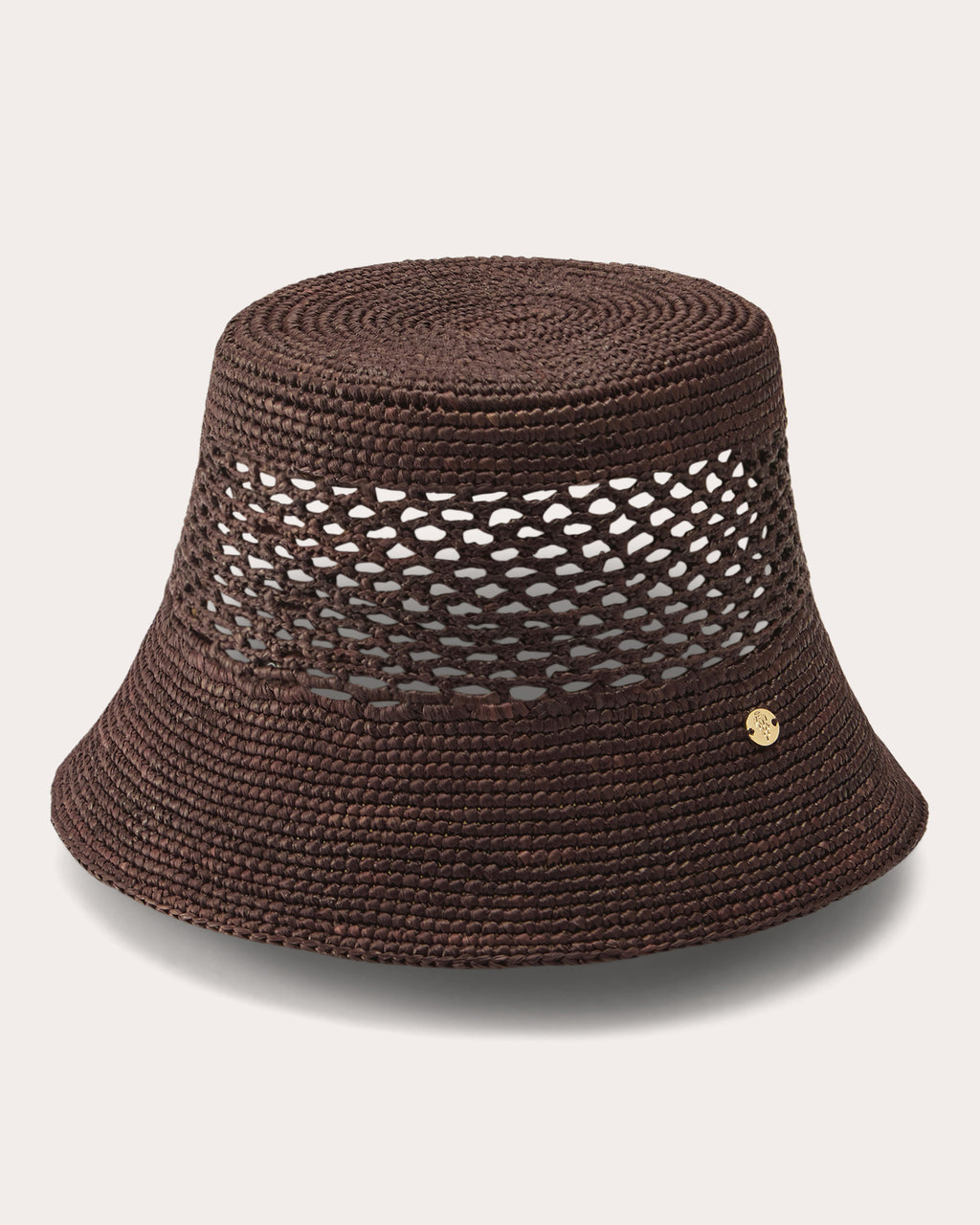 Hana Crocheted Raffia Bucket Hat