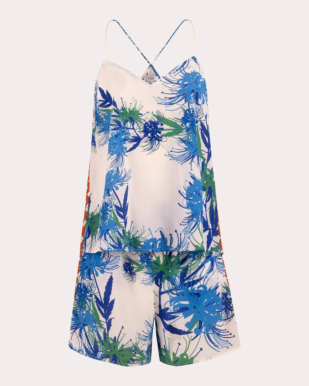 Maki Higa Silk Shorts Set
