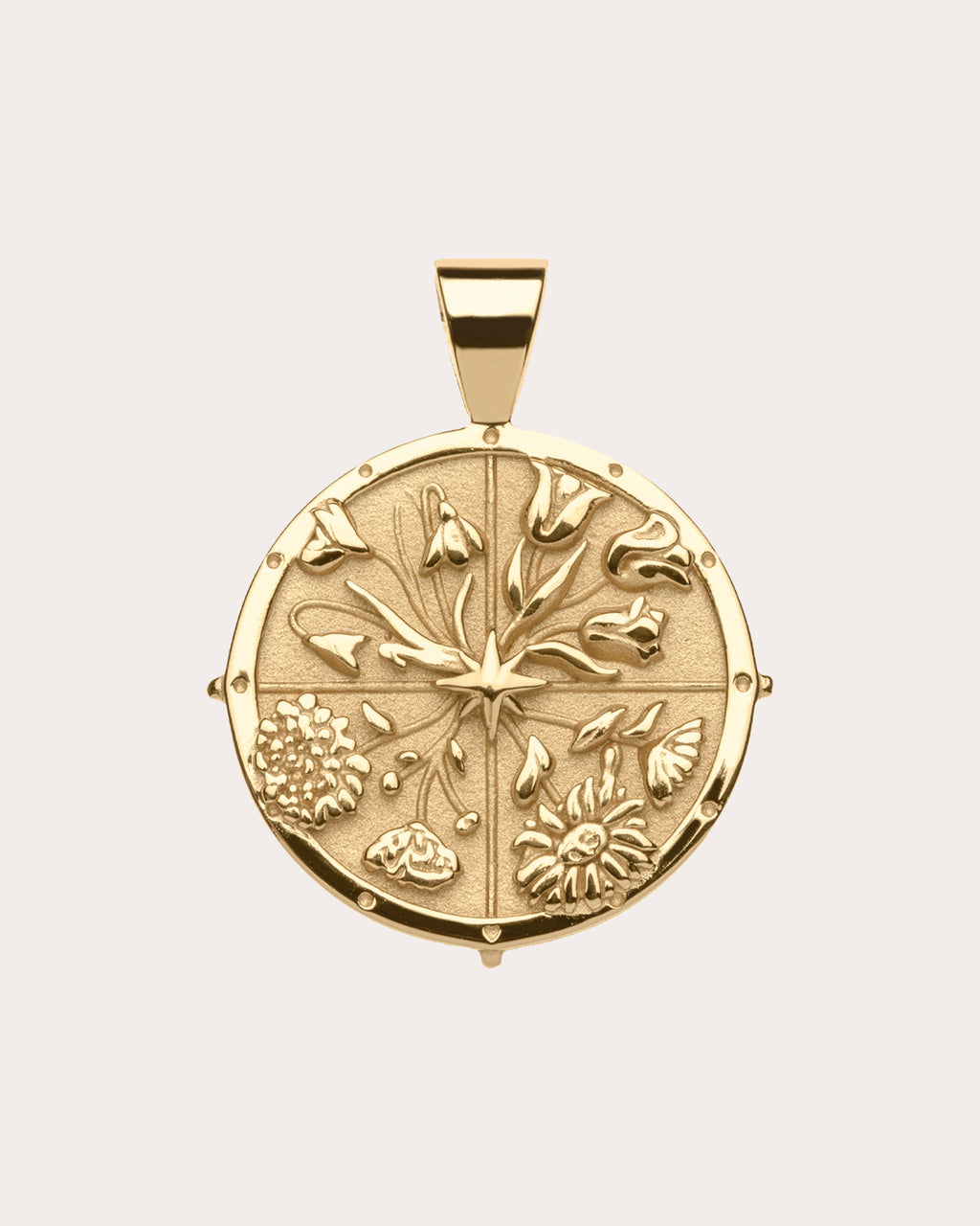 HOPE Small Coin Pendant Necklace