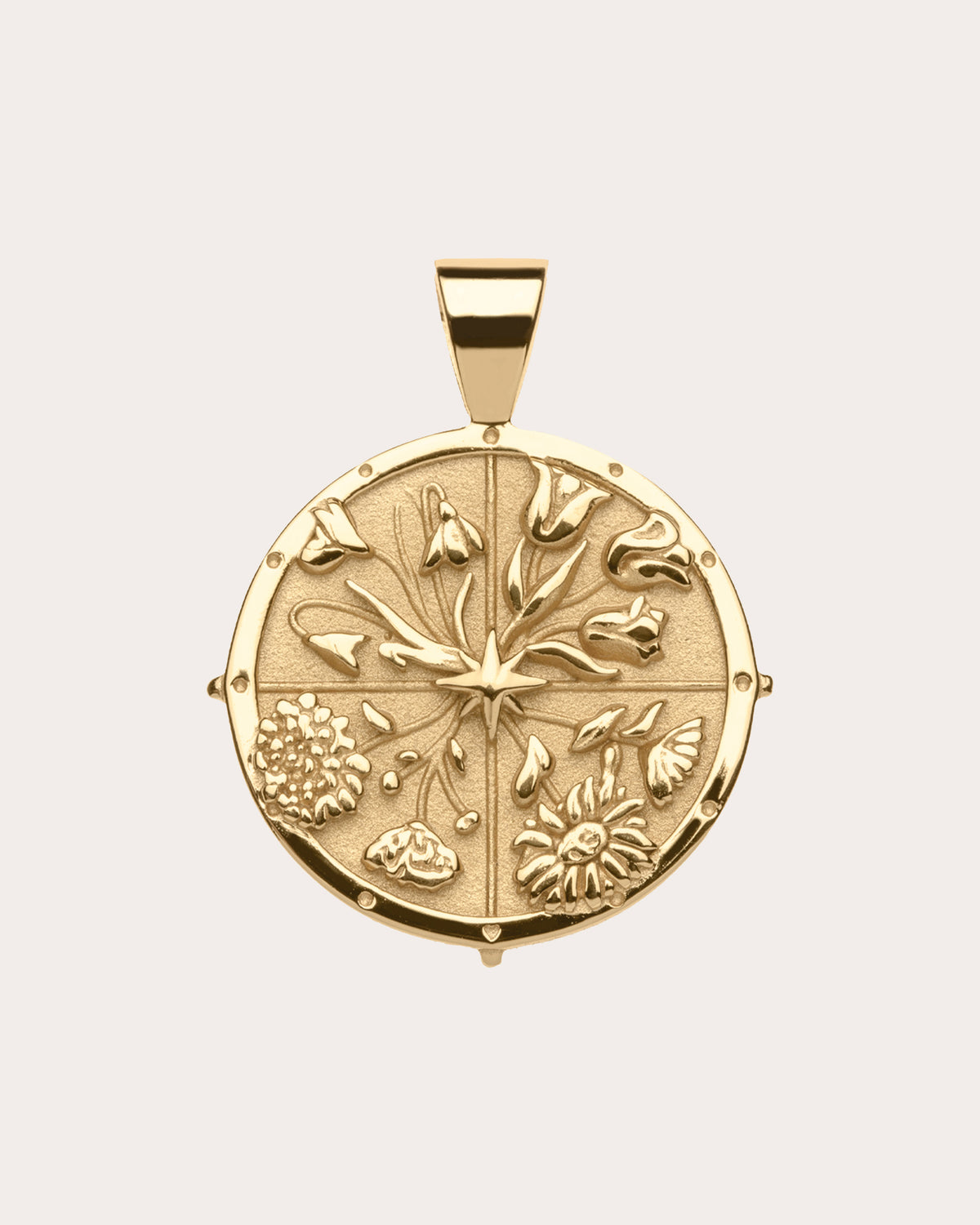 HOPE Small Coin Pendant Necklace