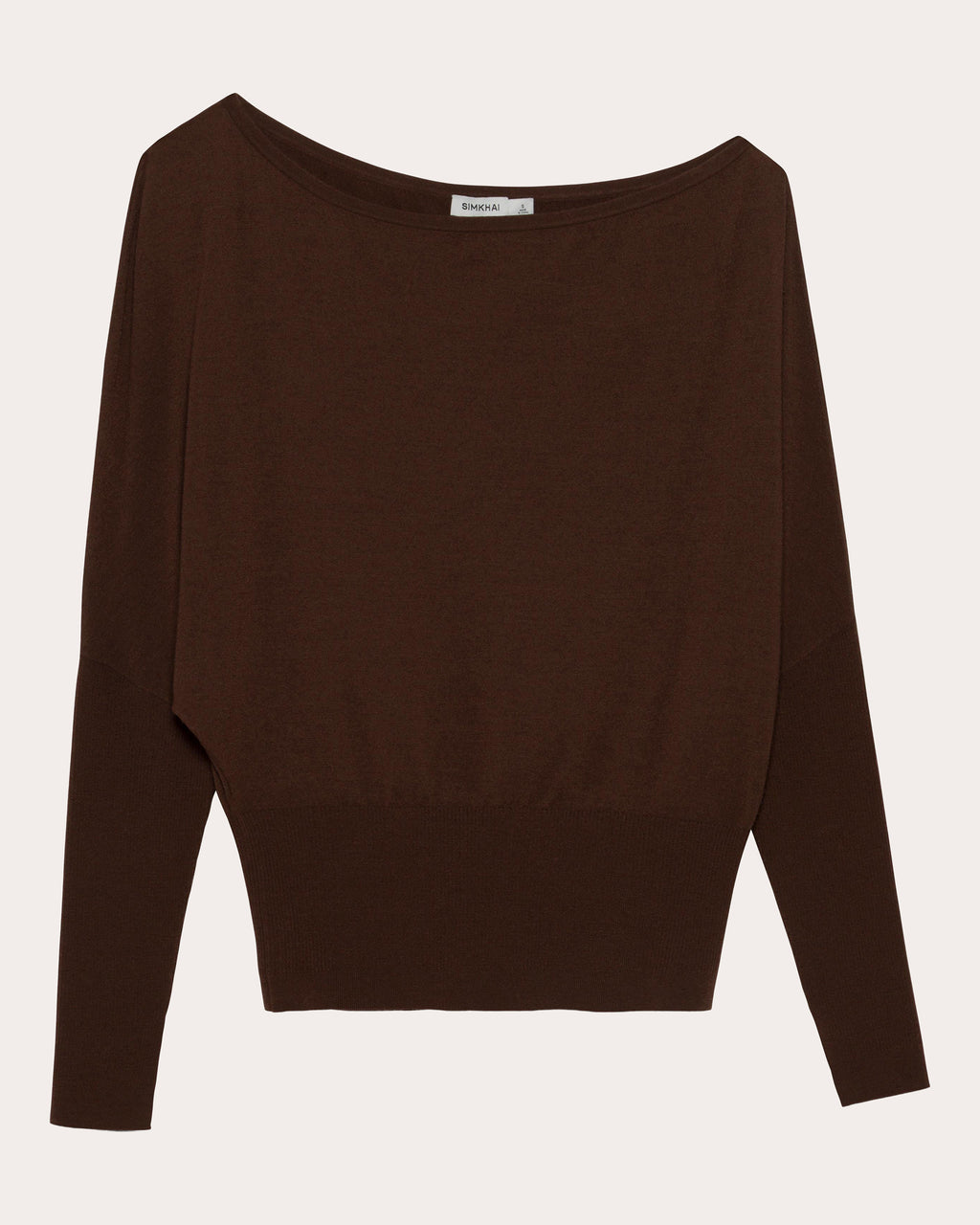 Lavina Knit Draped Asymmetric Sweater