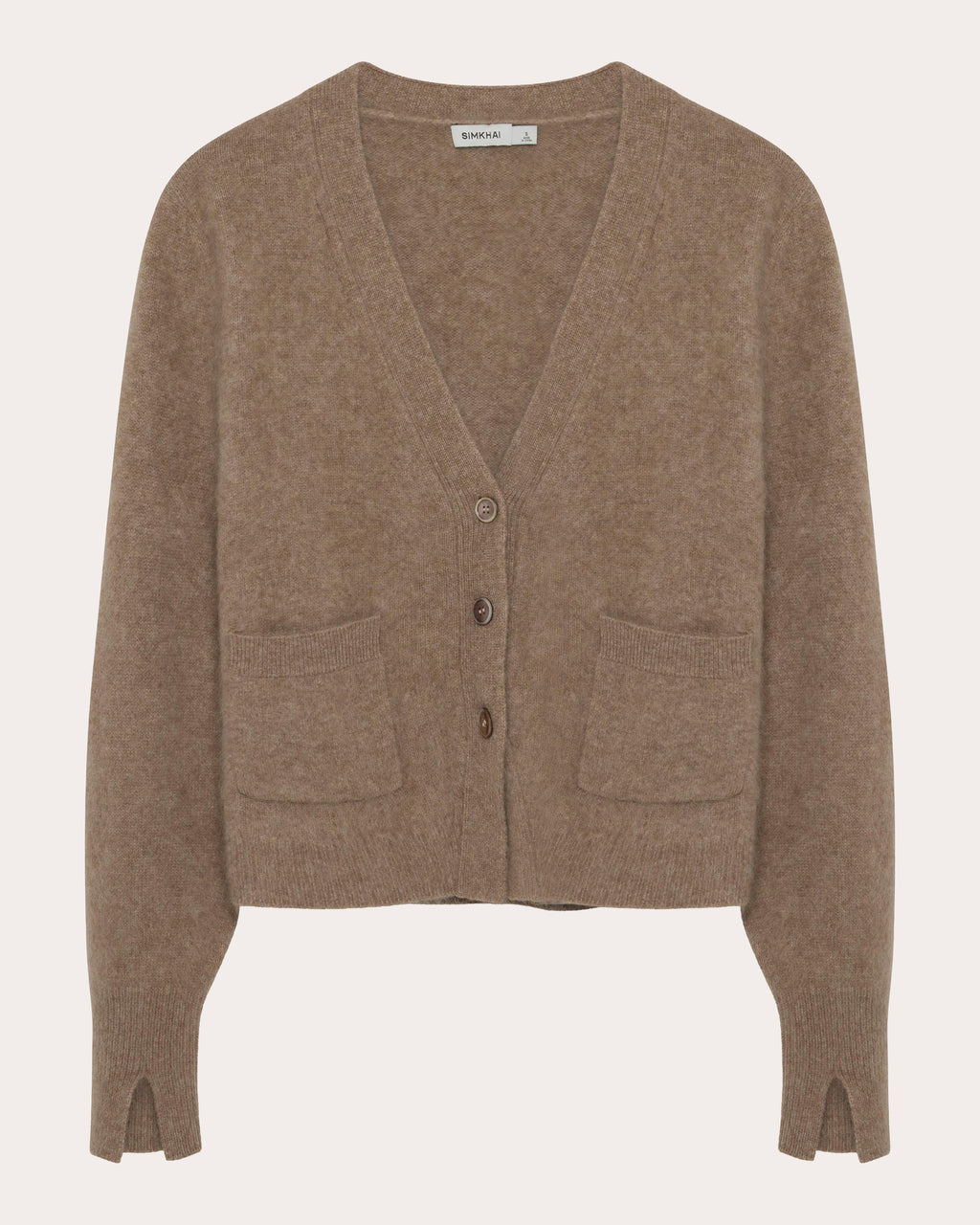 Claurice Brushed Wool Cashmere Cardigan
