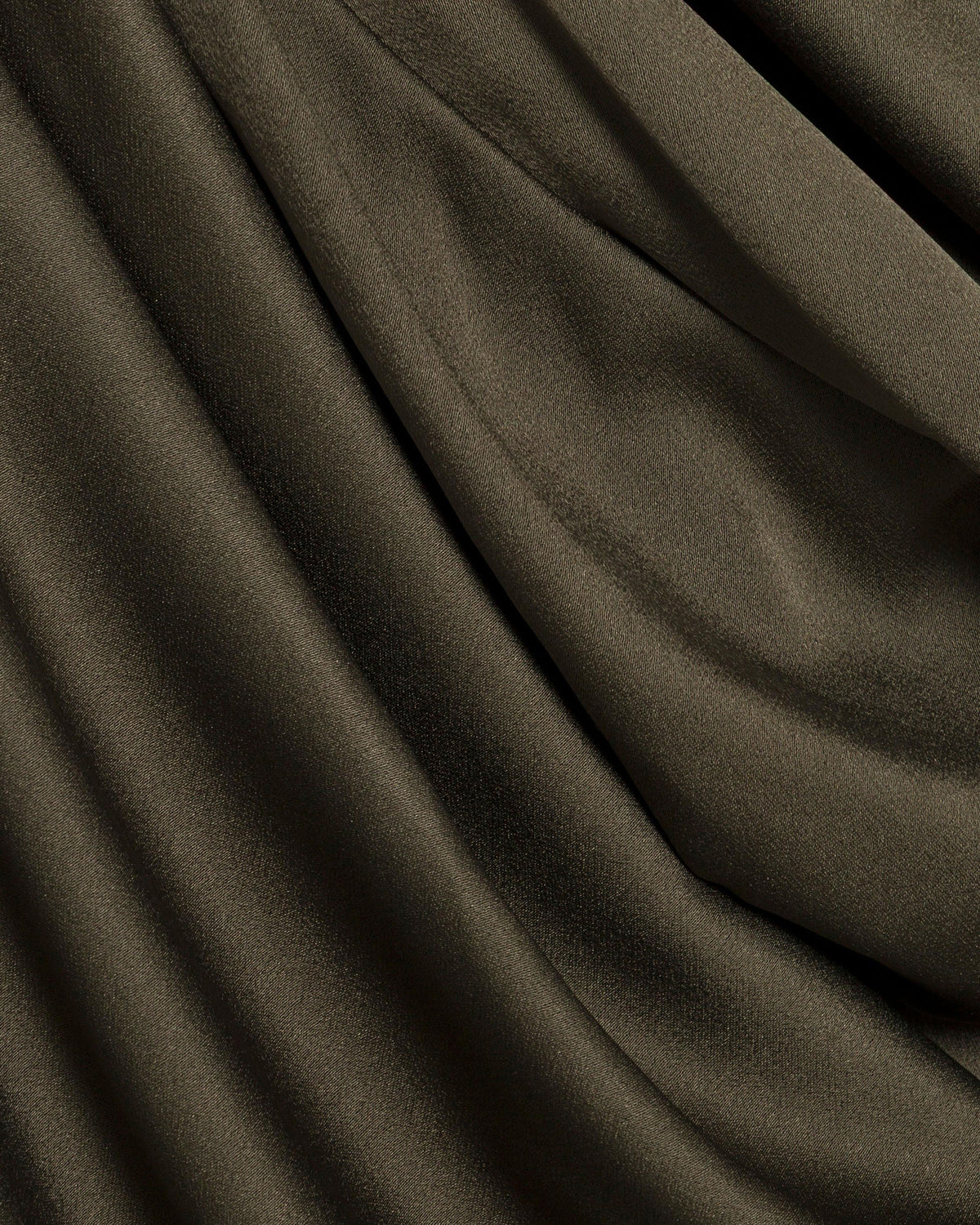 Phoebe Satin Draped Asymmetric Top