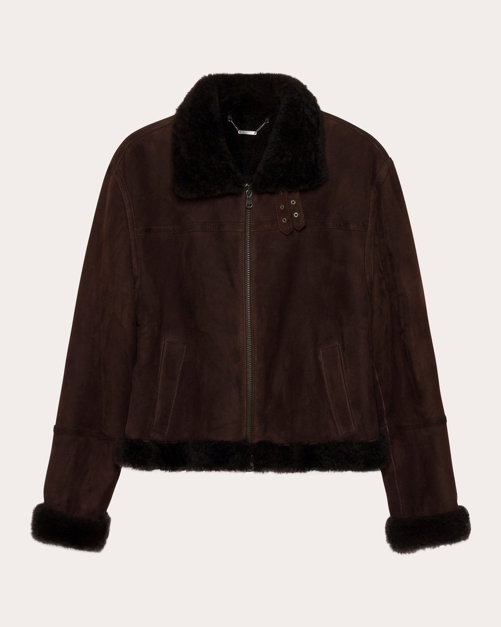 Cassia Shearling Aviator Jacket