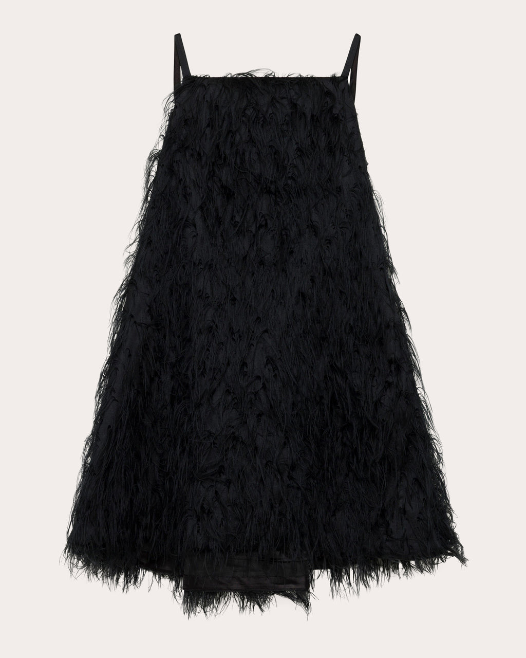 Kalla Fringe Jacquard Mini Dress
