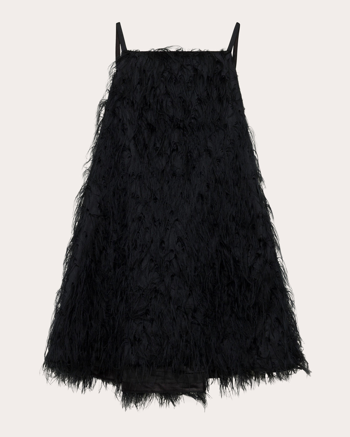 Kalla Fringe Jacquard Mini Dress