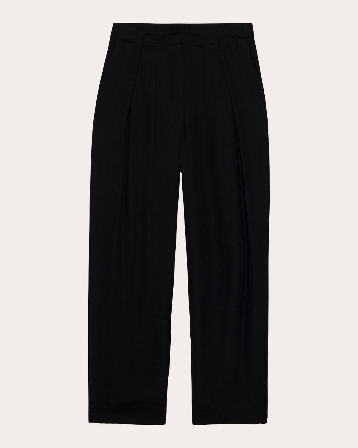 Reid Silk Georgette Draped Pants