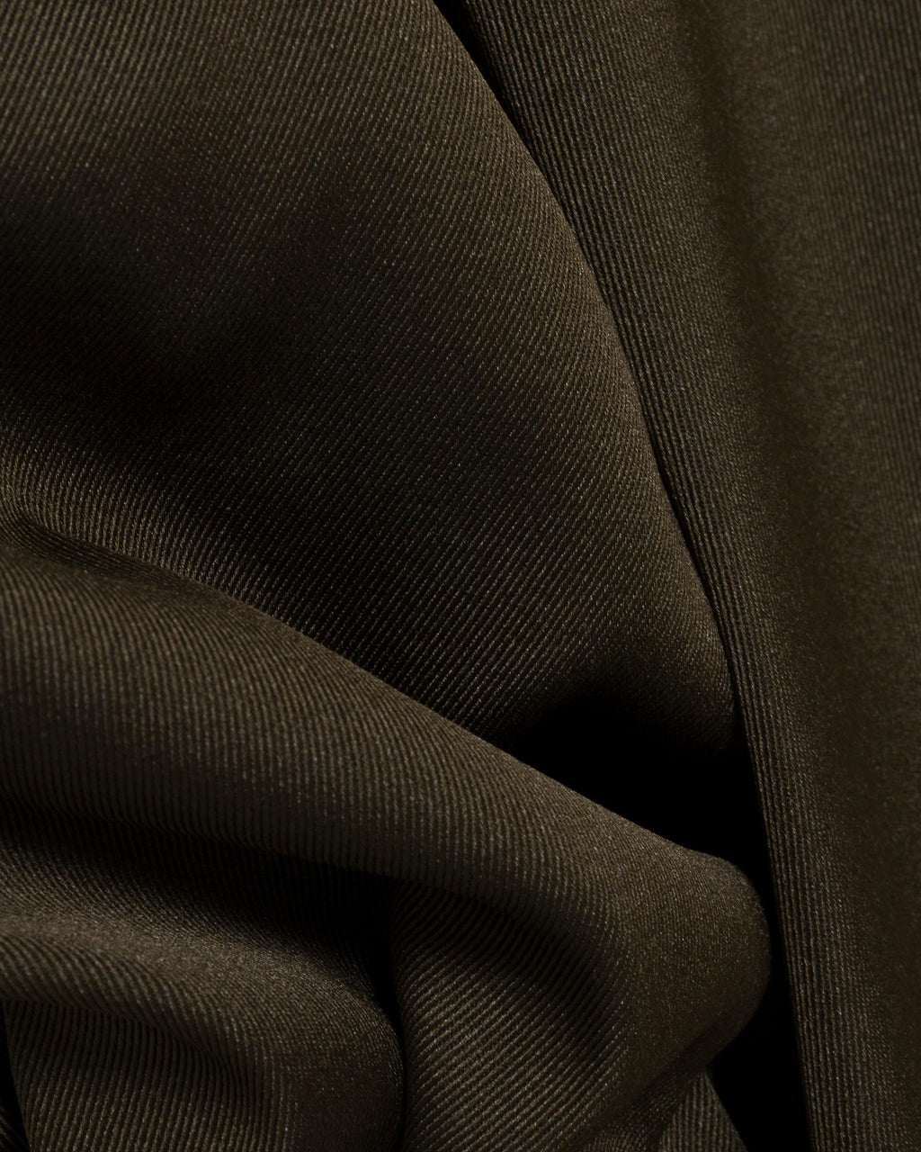 Regina Twill Pleated Drop-Waist Shirt Dress