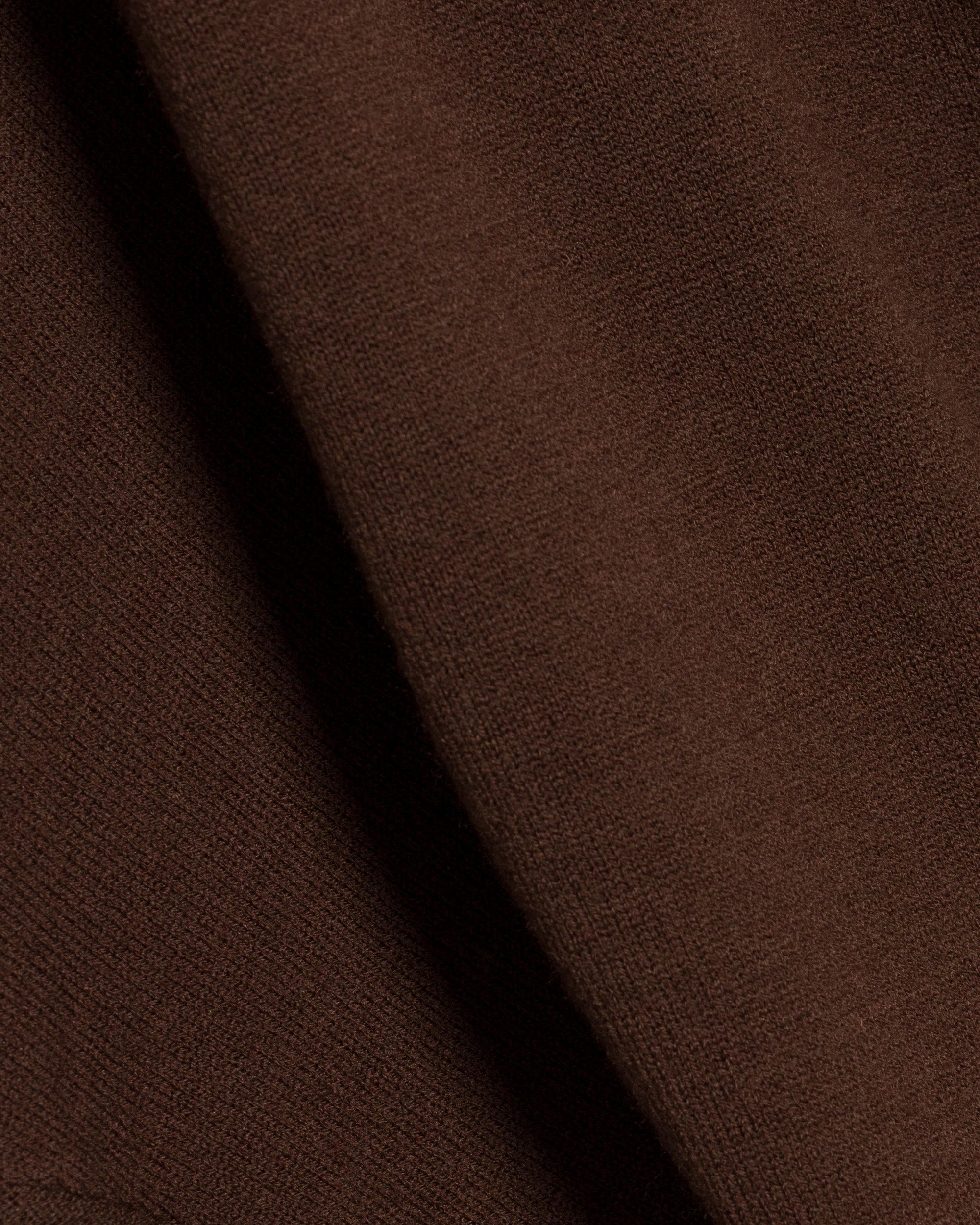 Janese Knit Wool Draped Midi Dress