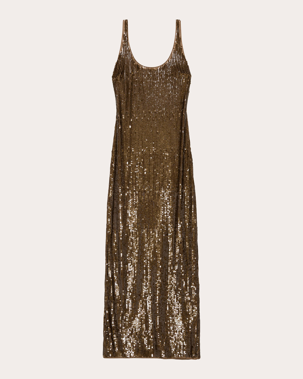 Bex Sequin Scoop Neck Maxi Dress