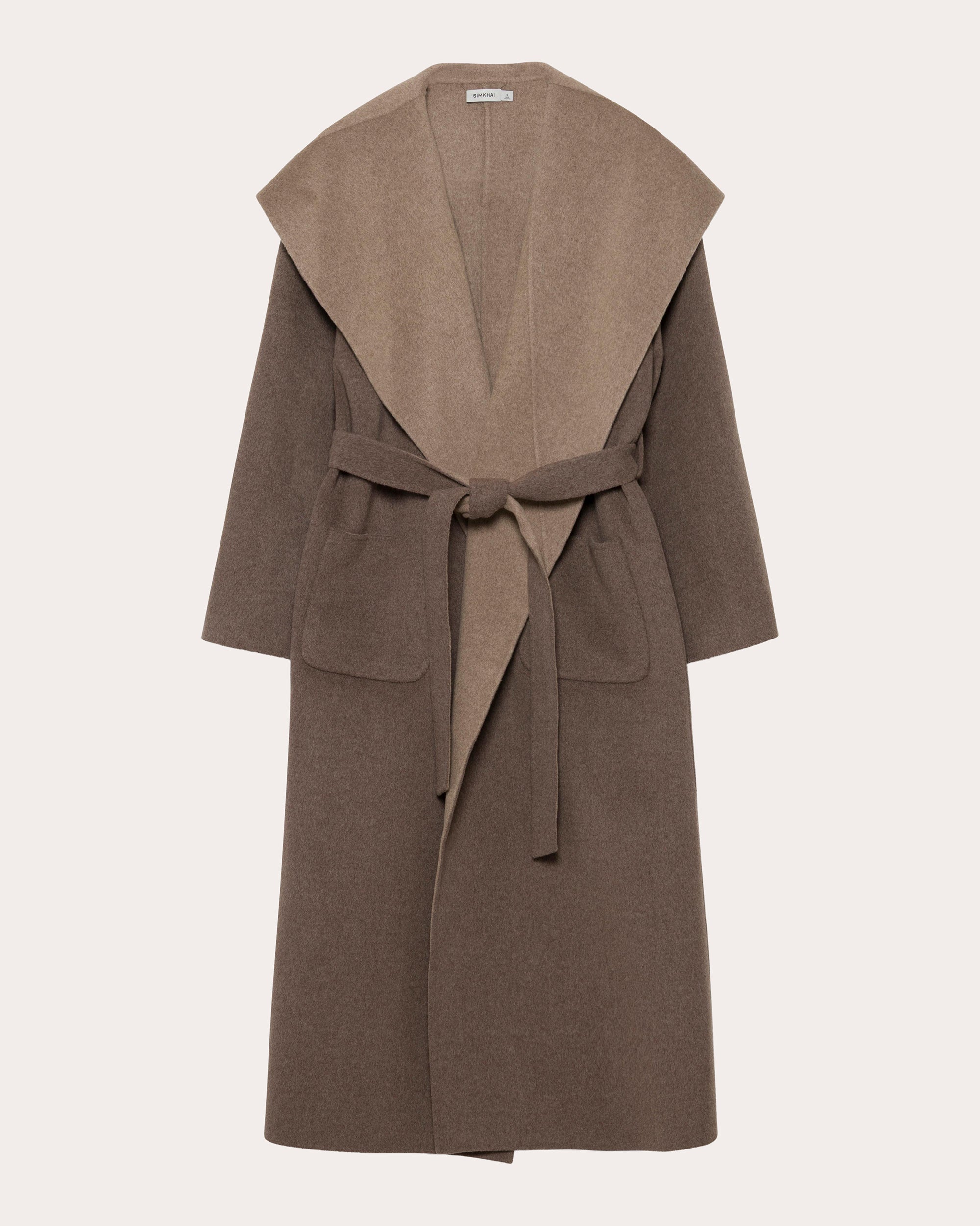 Allura Wool Reversible Belted Coat