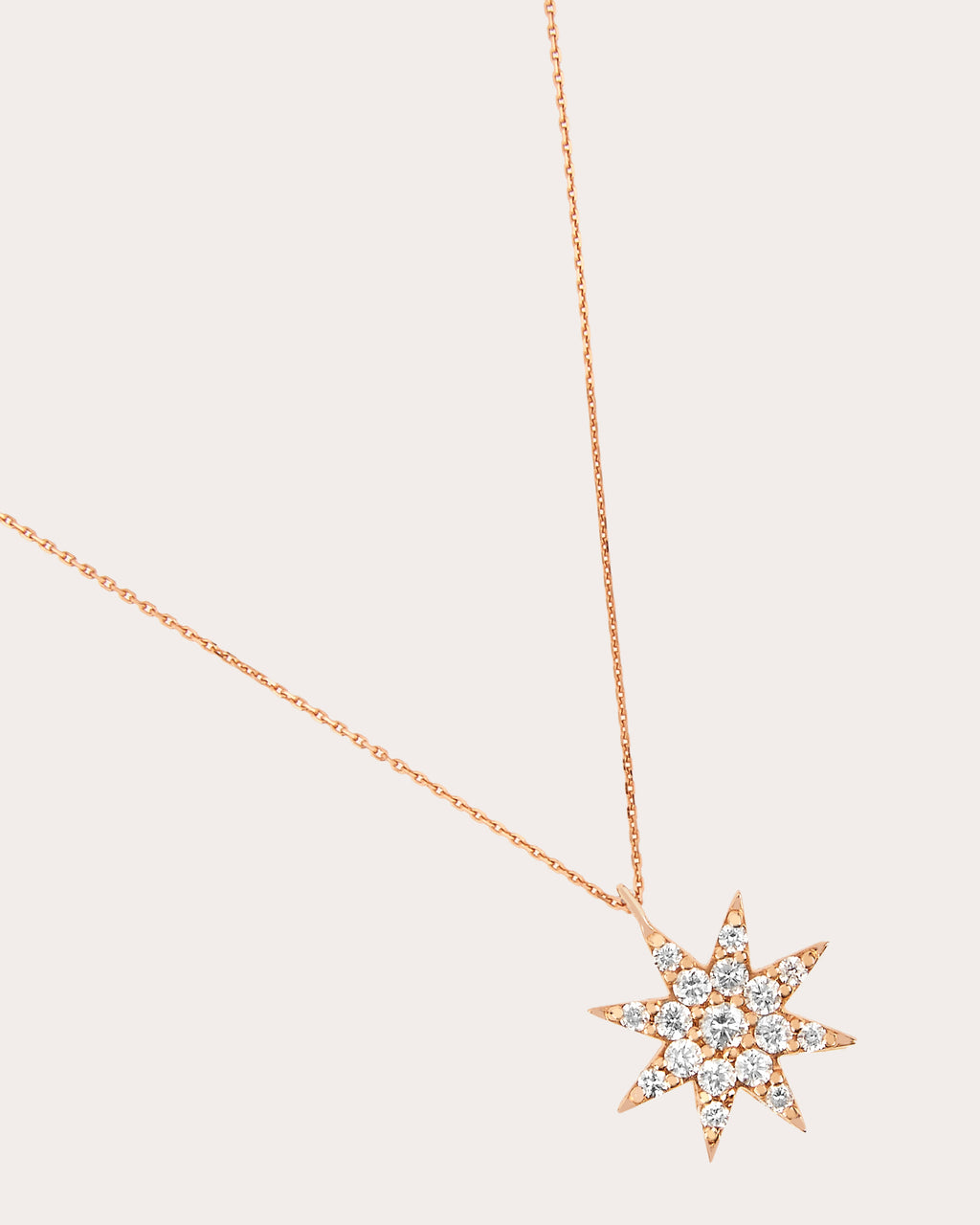 Diamond Venus Star Pendant Necklace