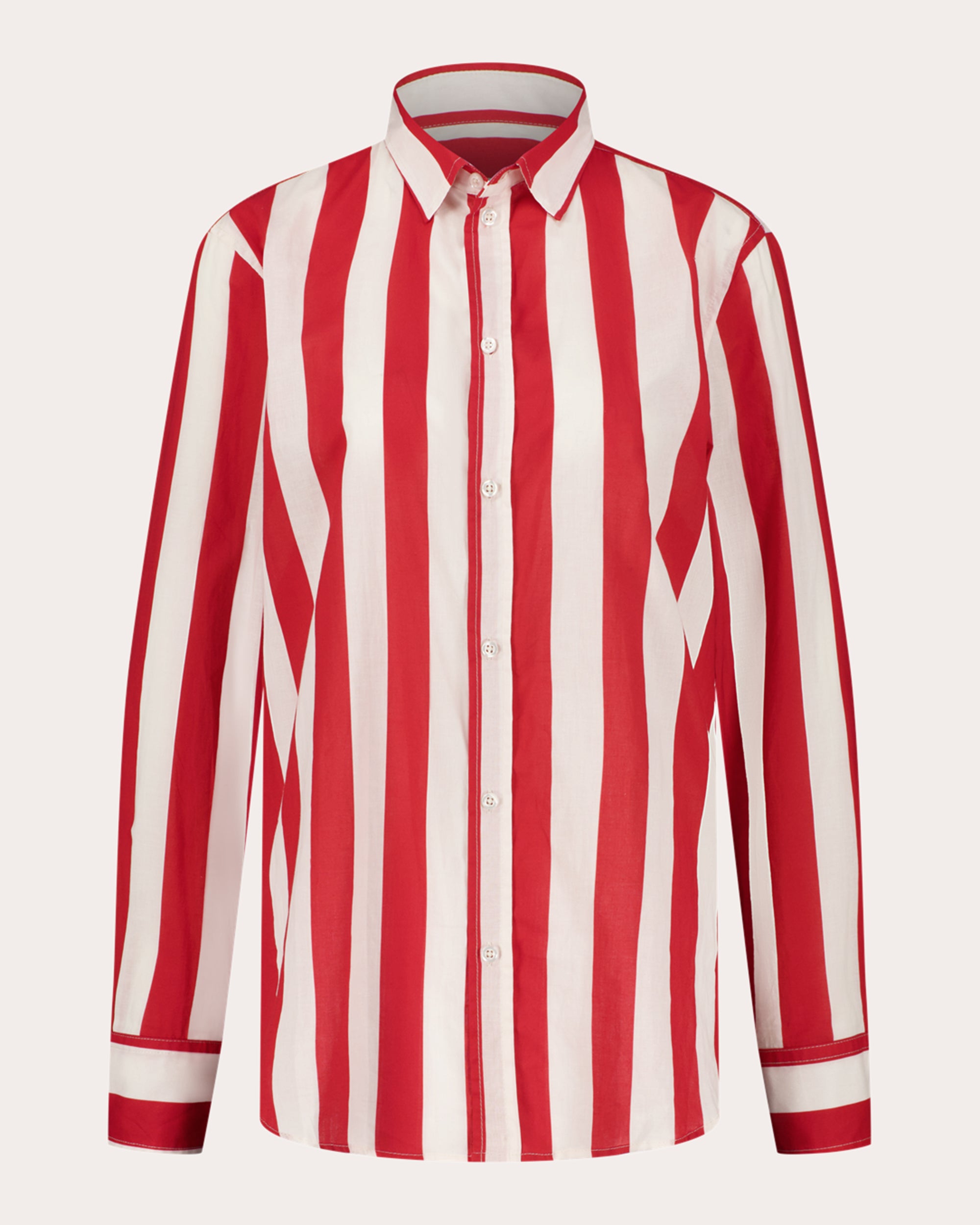 Irina Stripe Cotton Button-Up Shirt