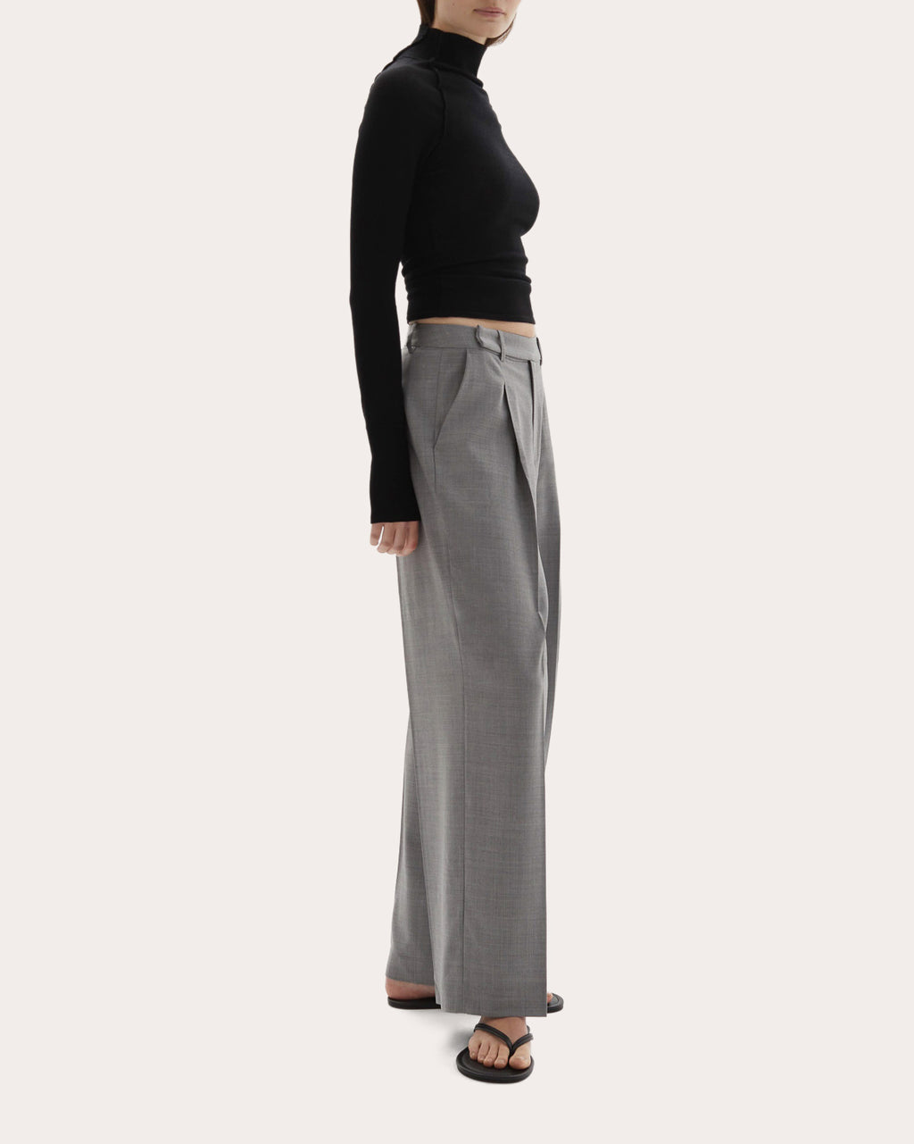 Ila Pleated Wool Trousers