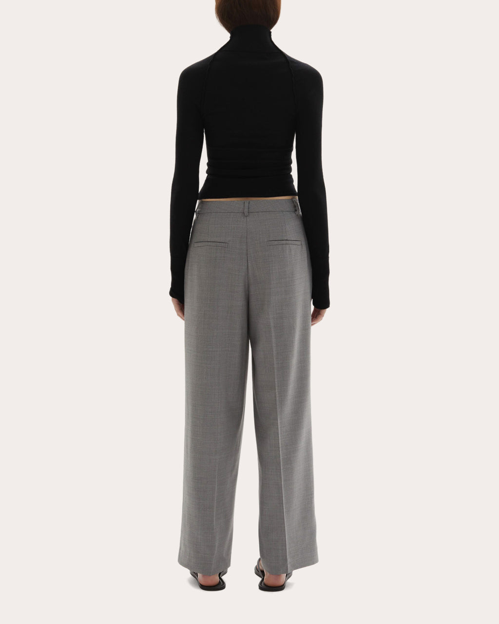 Ila Pleated Wool Trousers