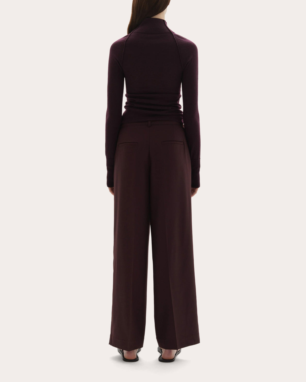 Ila Pleated Wool Trousers