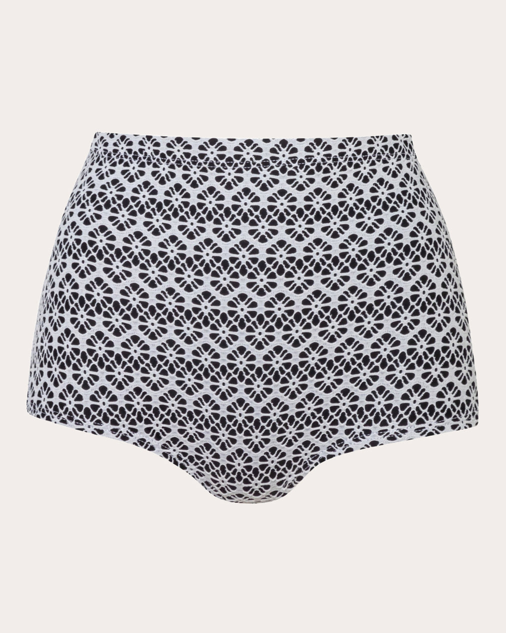 Jane Floral Mesh Boyshort Bikini Brief