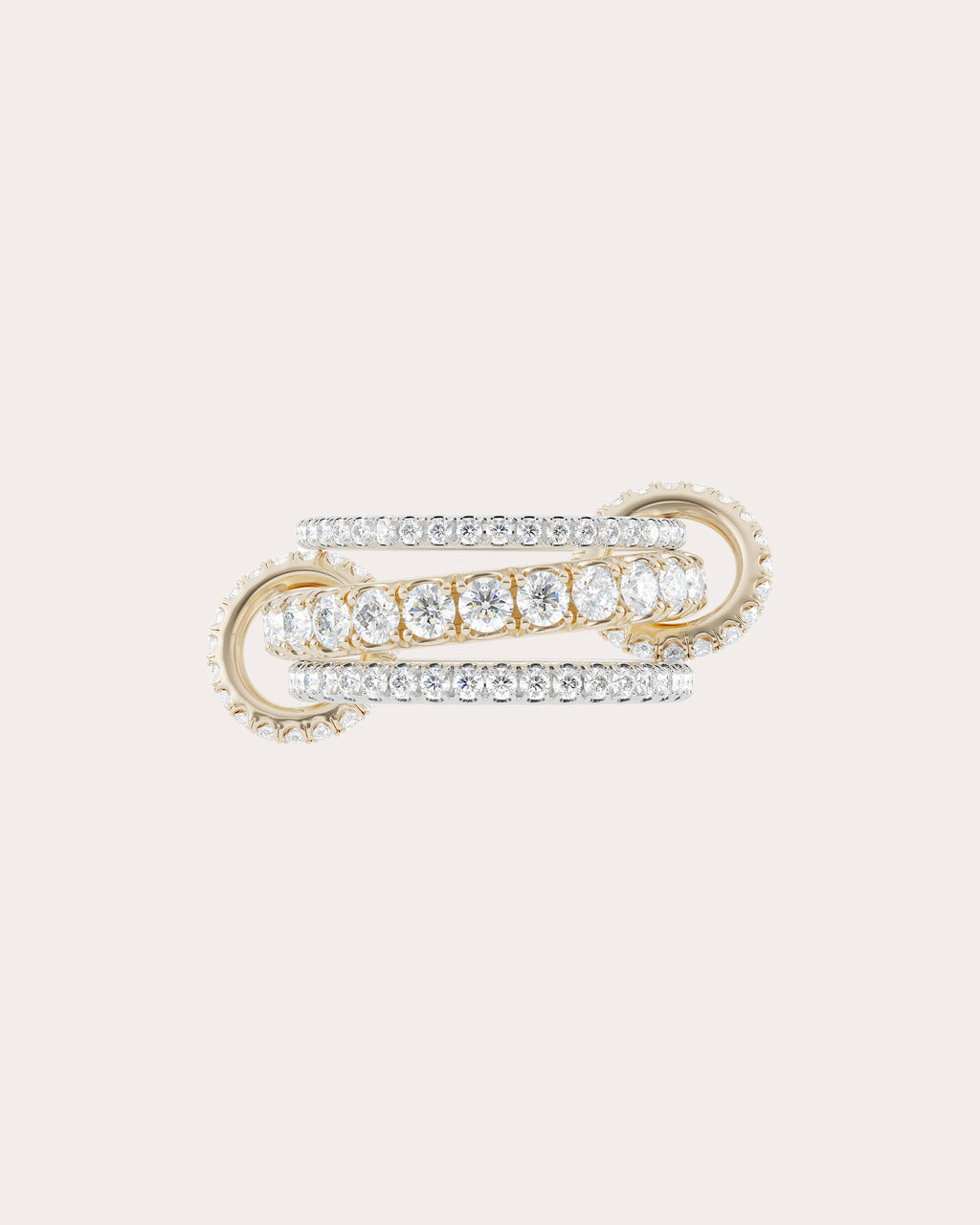 Diamond & 18k Gold Two-Tone Junia Ring