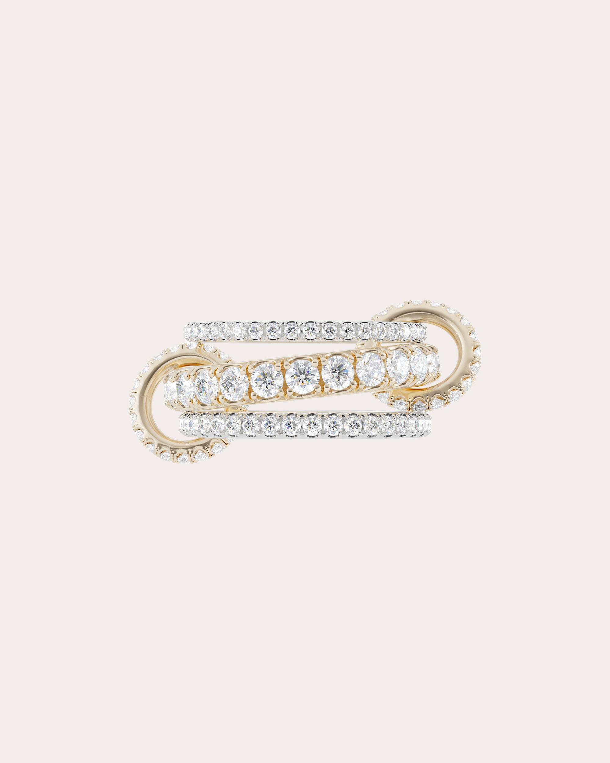 Diamond & 18k Gold Two-Tone Junia Ring
