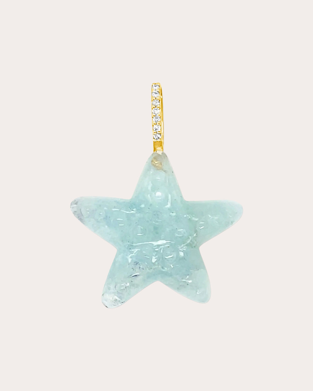 Aquamarine Sea Star Pendant