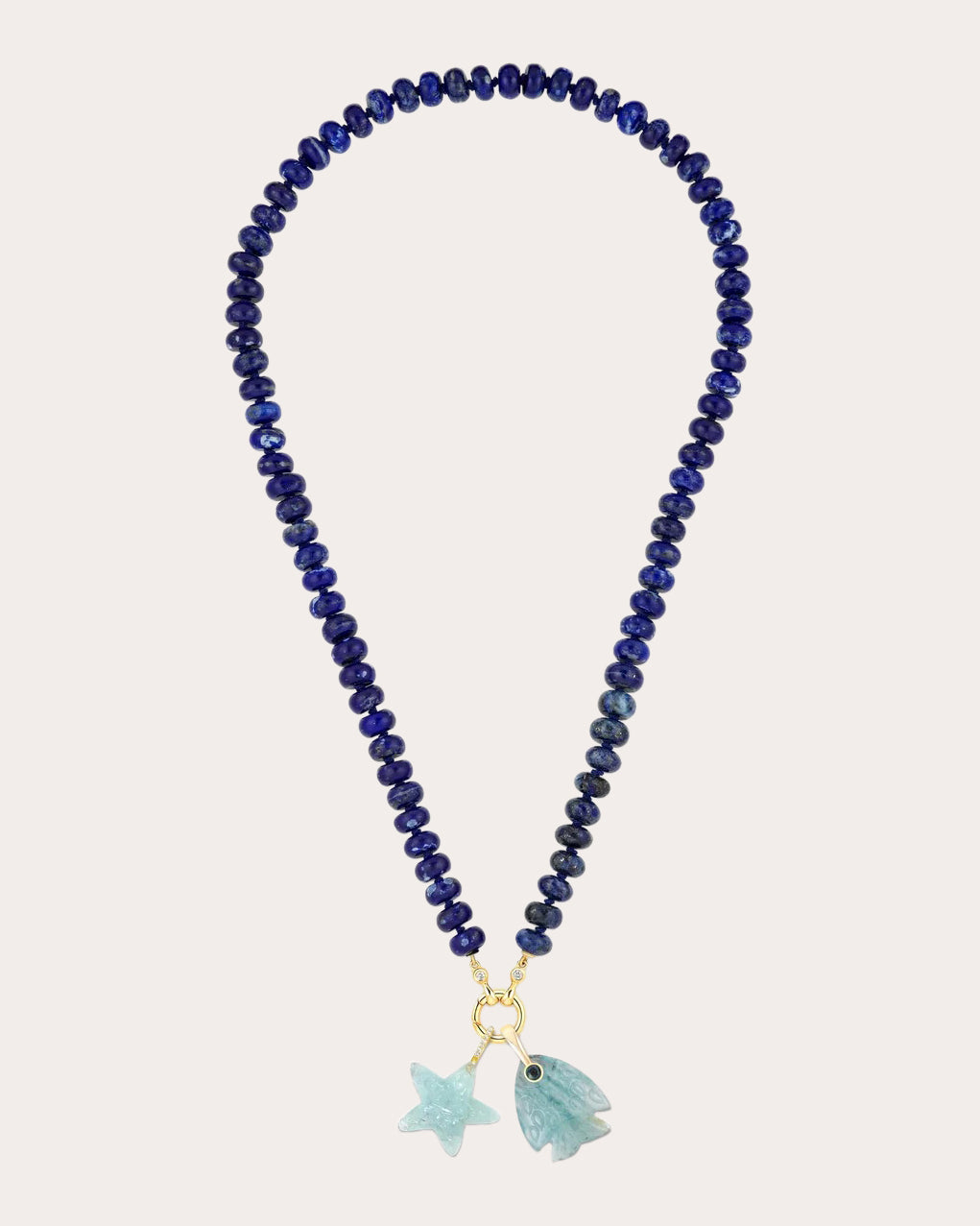 Aquamarine Sea Star Pendant