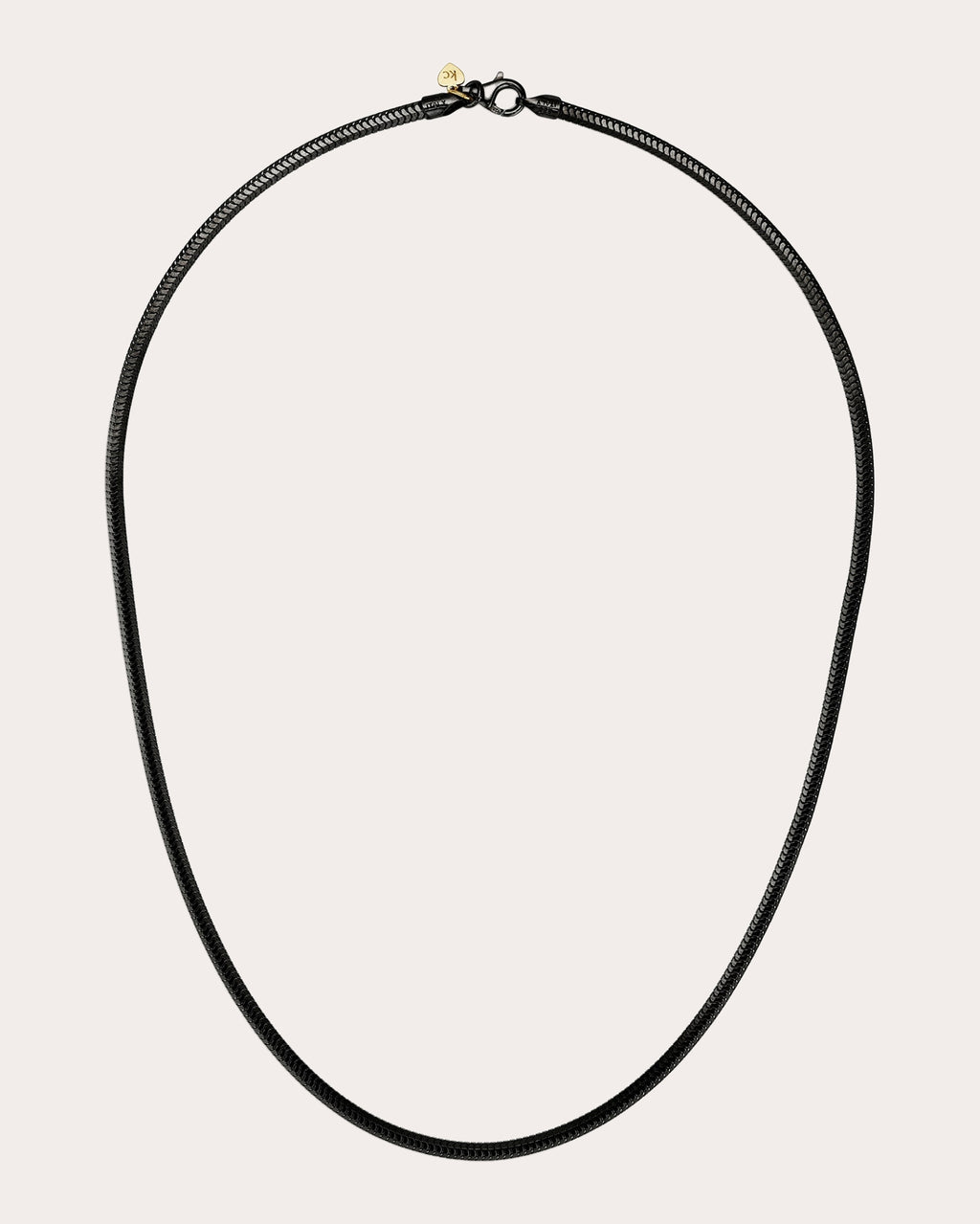 Black Snake Chain Necklace