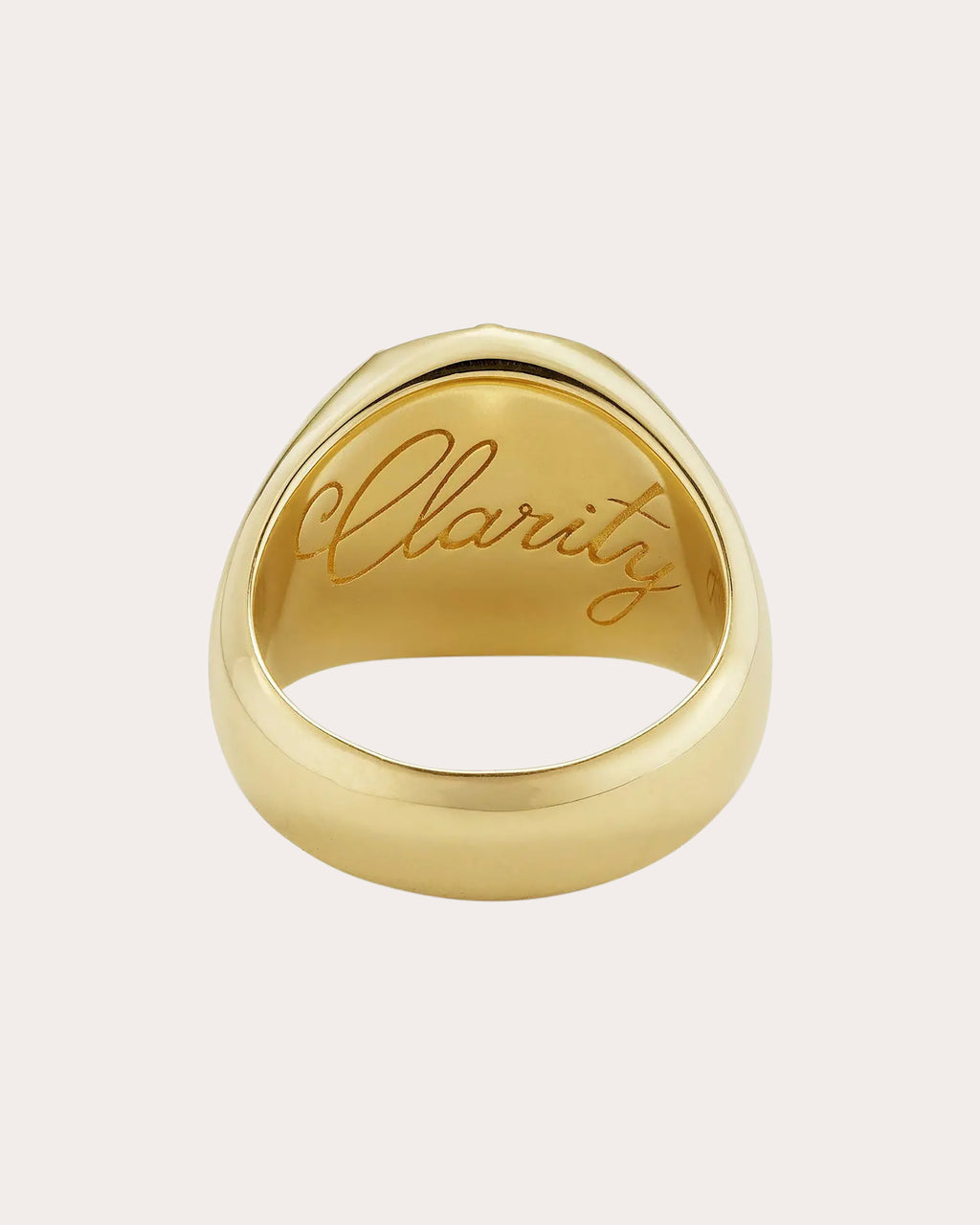 Opal Sunburst Signet Ring