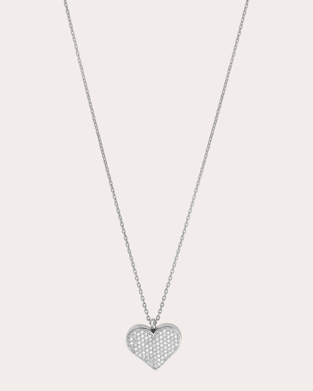 Diamond Heart Locket Necklace