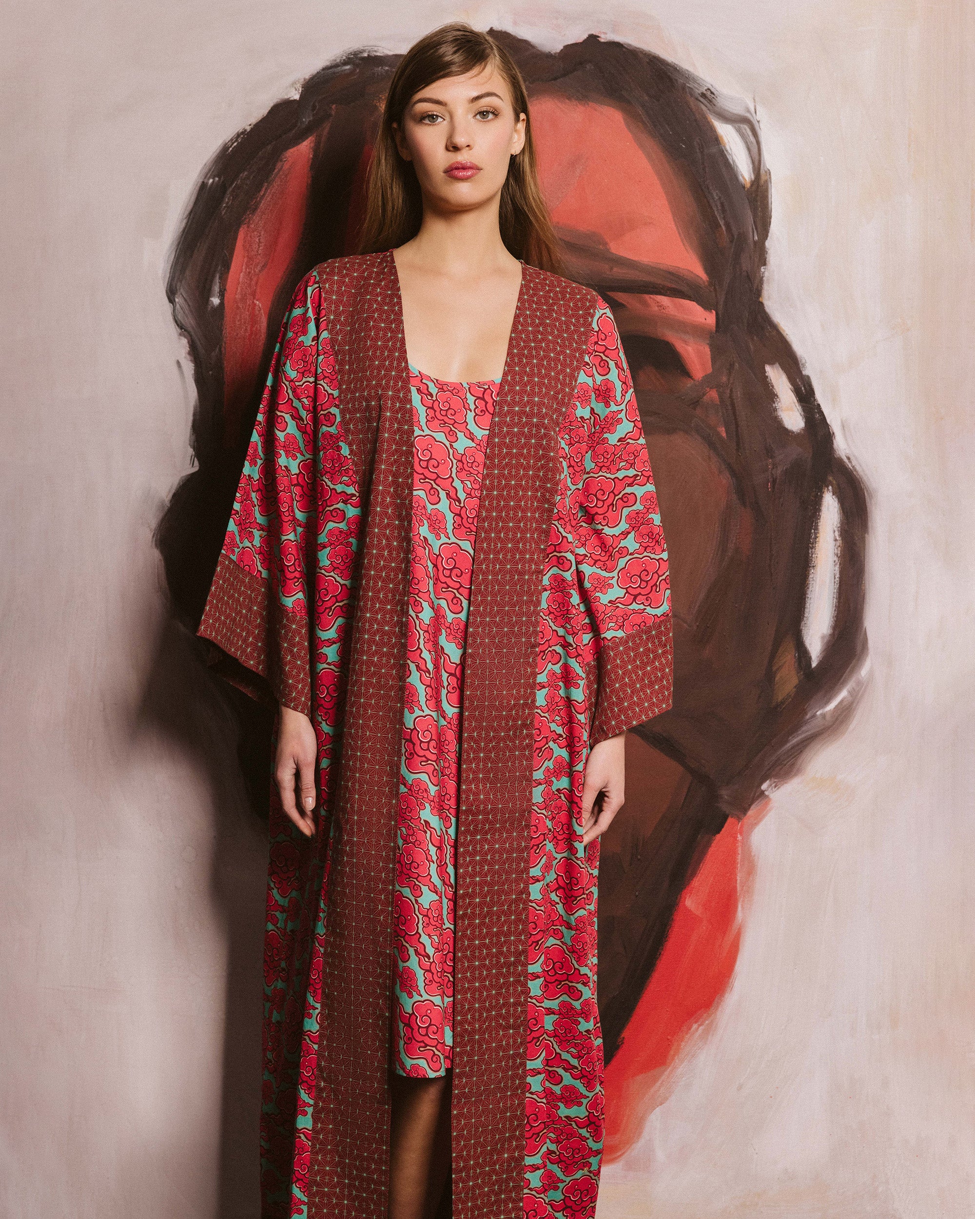 Kobe Kumo Cotton Kimono