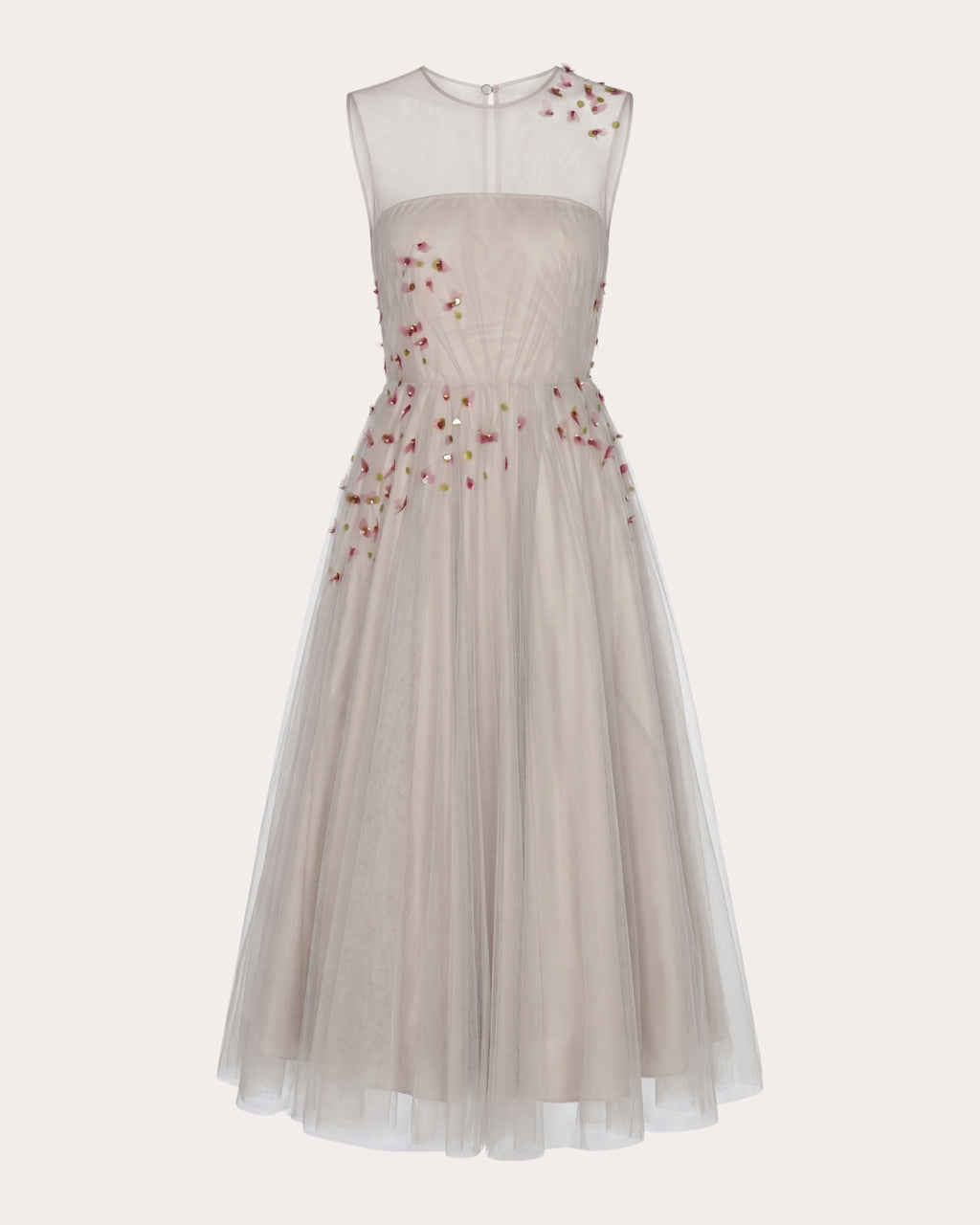 Embrace Beaded Tulle A-Line Gown