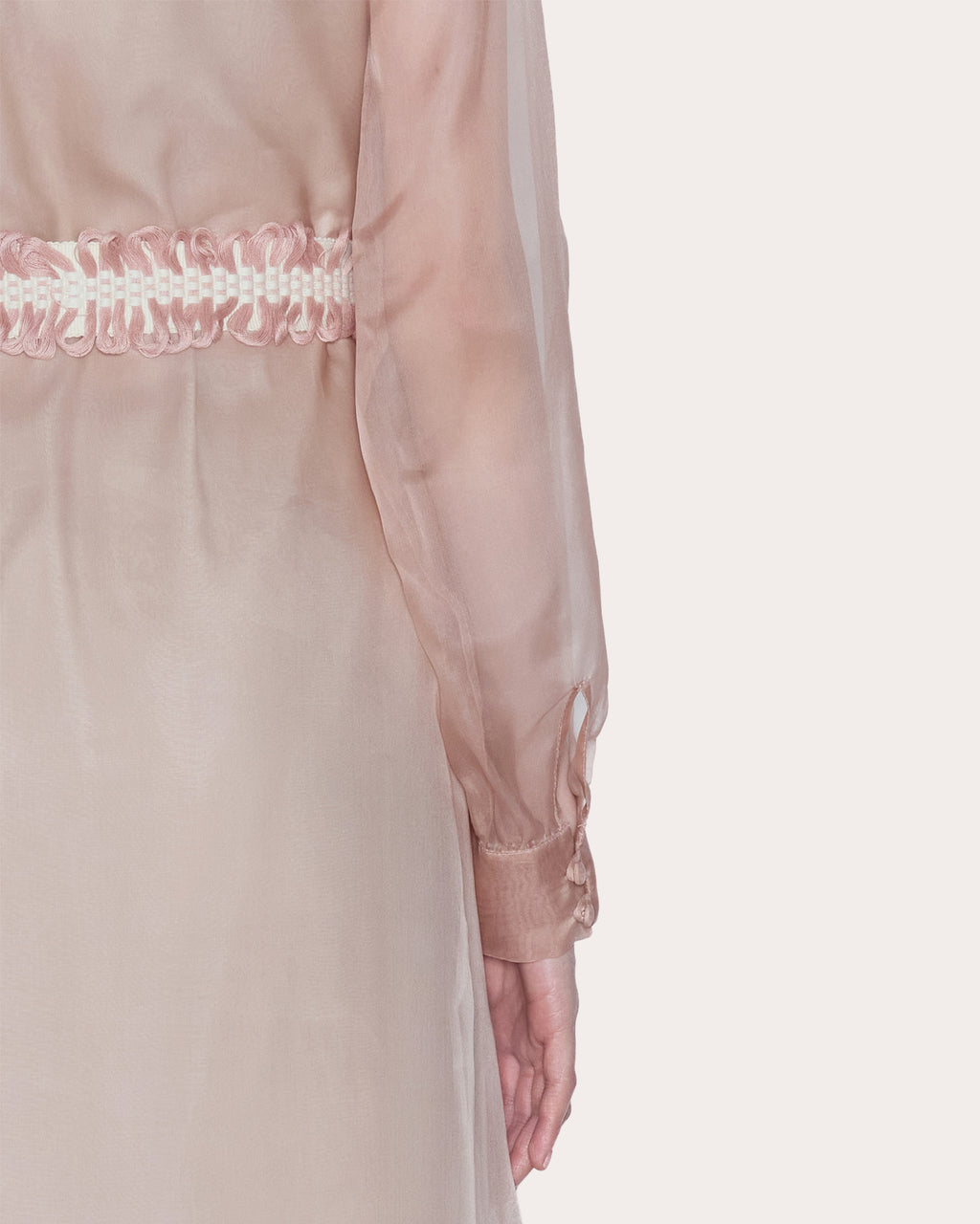 Purpose Silk Organza A-Line Dress