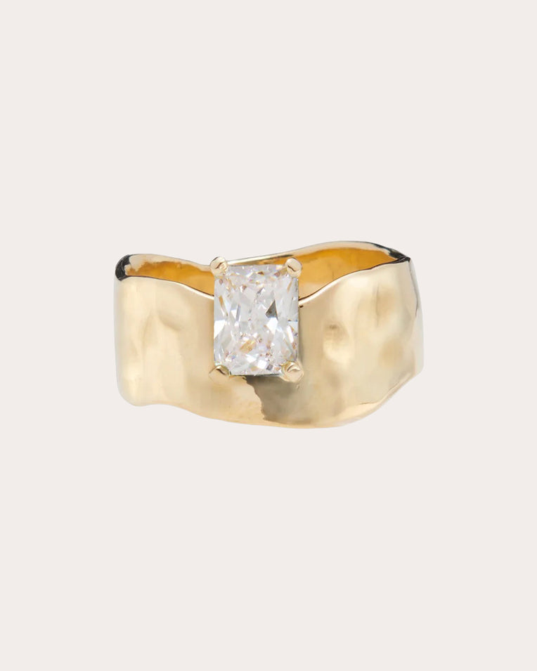 Cubic Zirconia Wade Ring