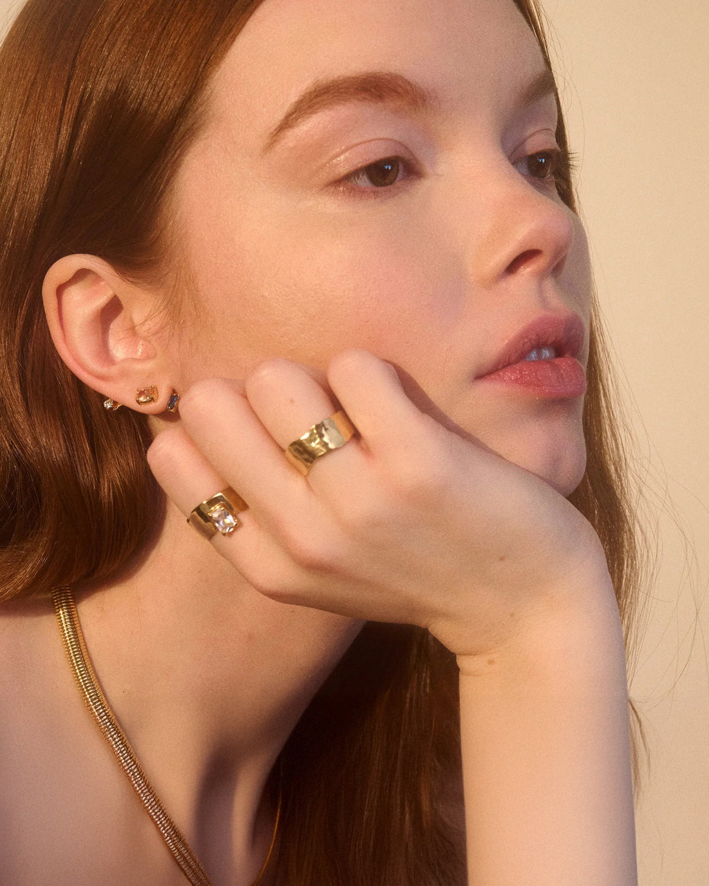 Cubic Zirconia Wade Ring