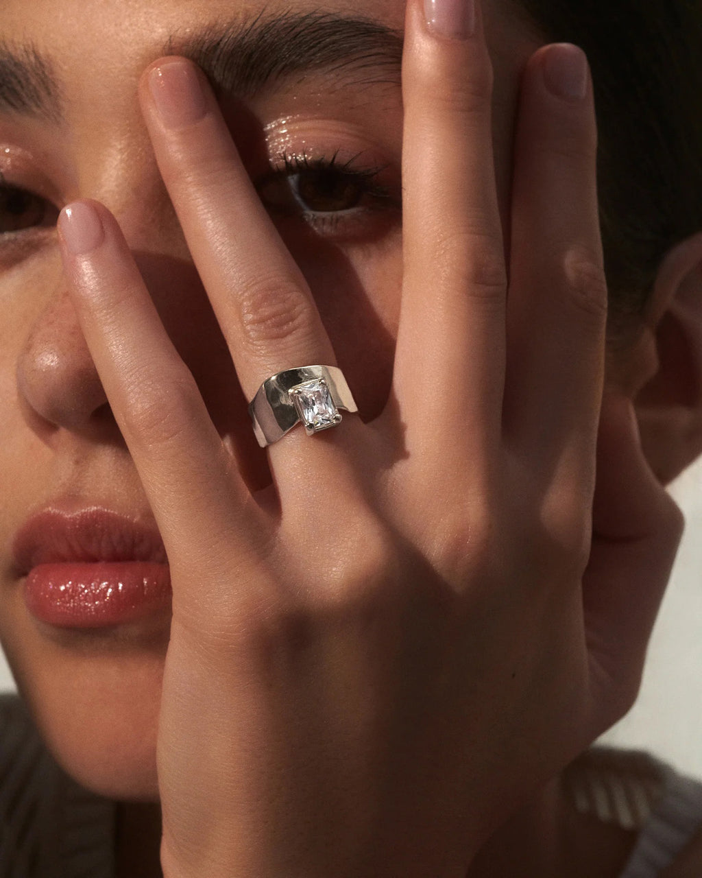 Cubic Zirconia Wade Ring