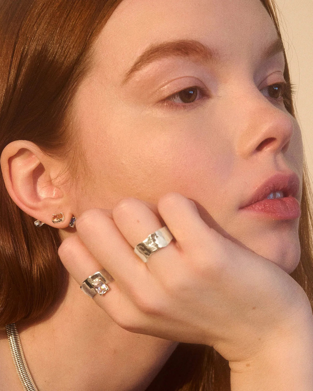 Cubic Zirconia Wade Ring
