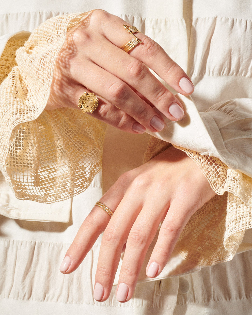 Loquet 18K Gold and Lab-Grown Diamond Ring