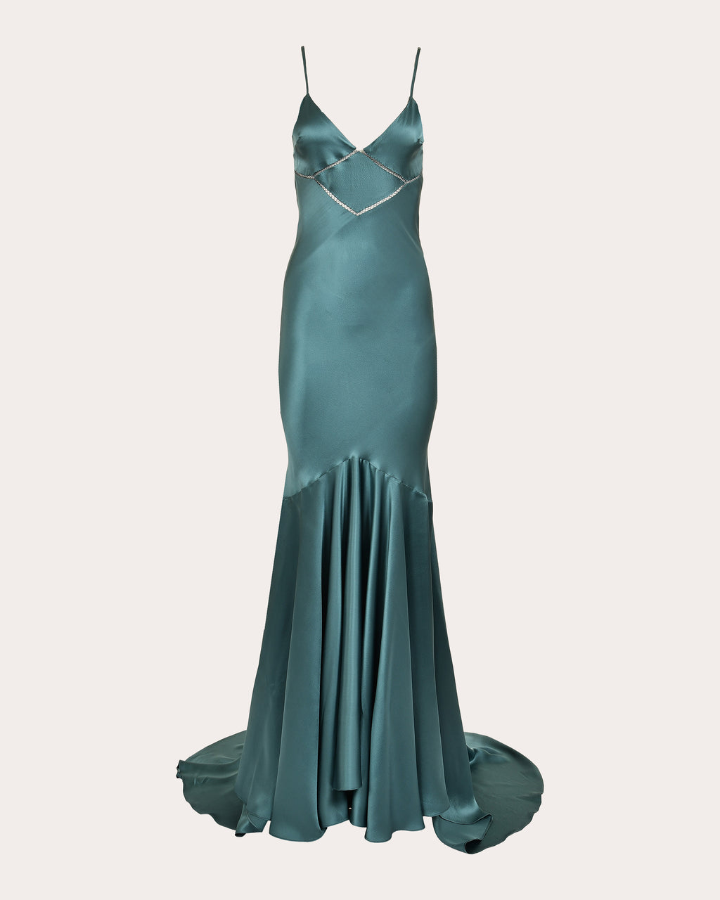 Lagoon Silk Bias Maxi Dress
