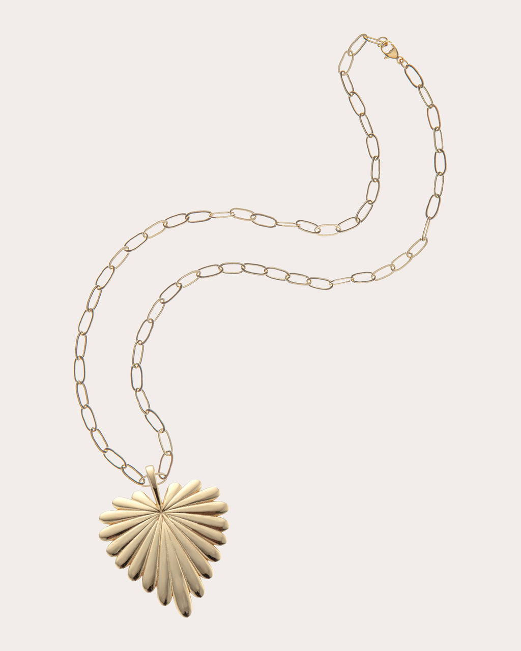 LOVE Full Heart Pendant Necklace