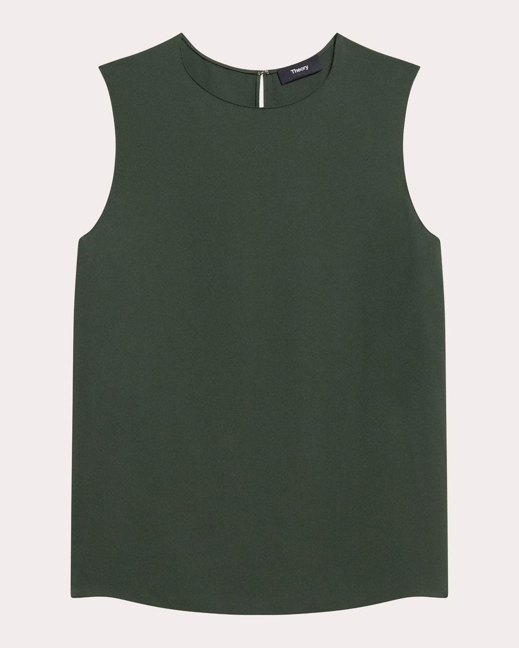 Silk Georgette Straight Shell Top