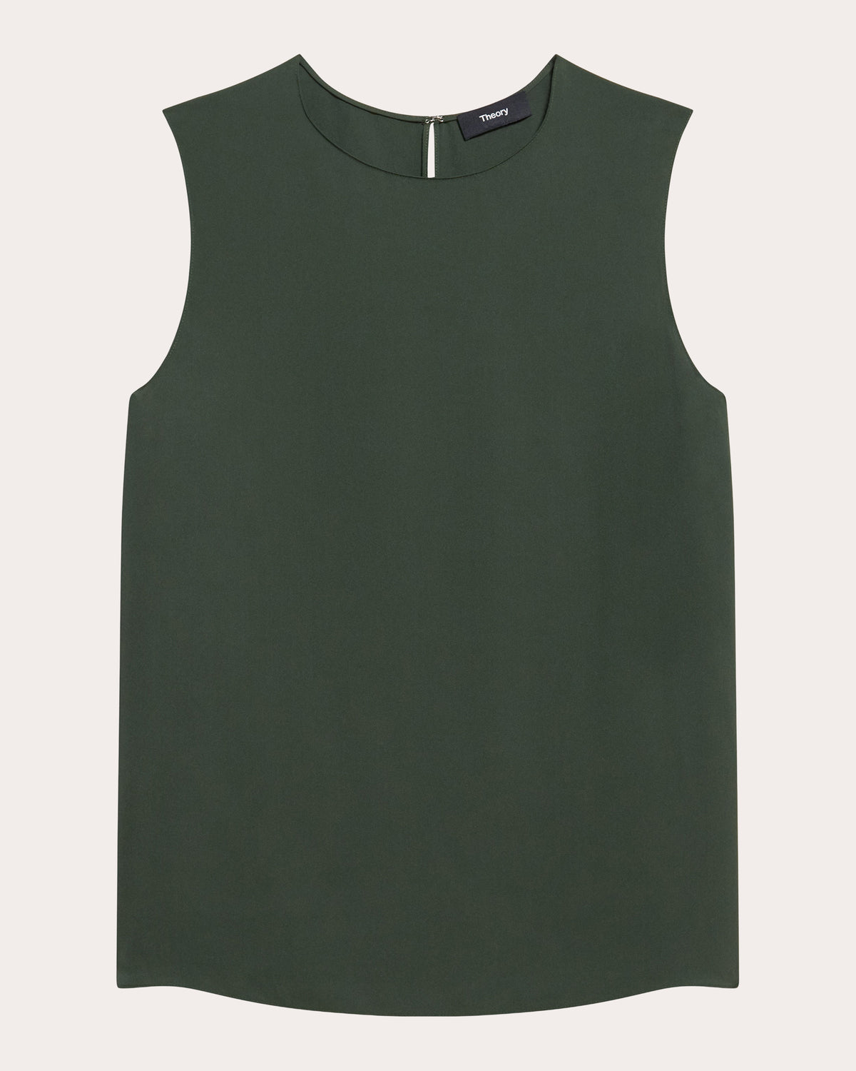 Silk Georgette Straight Shell Top