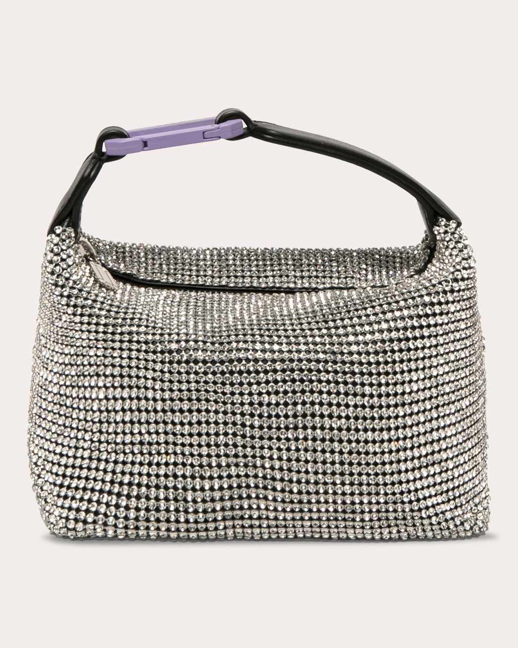 Moon Crystal-Mesh Shoulder Bag