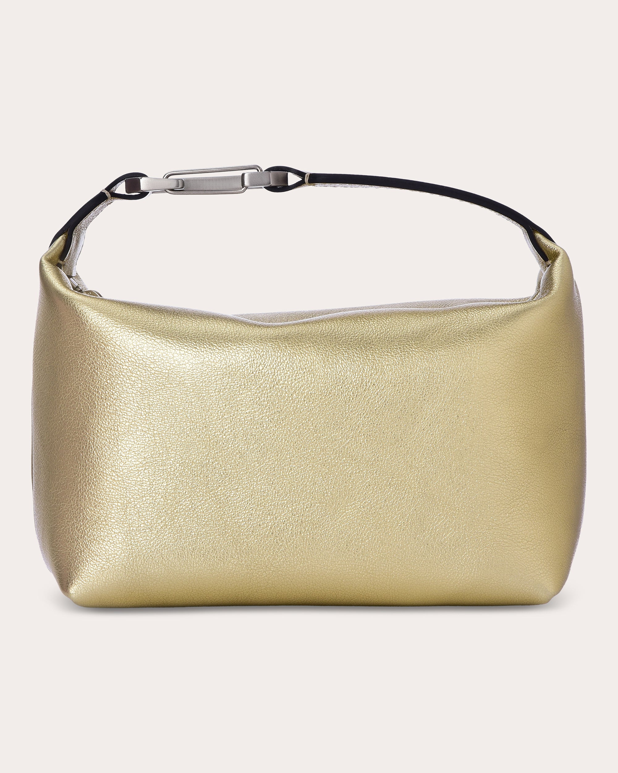 Laminated Leather Moon Bag